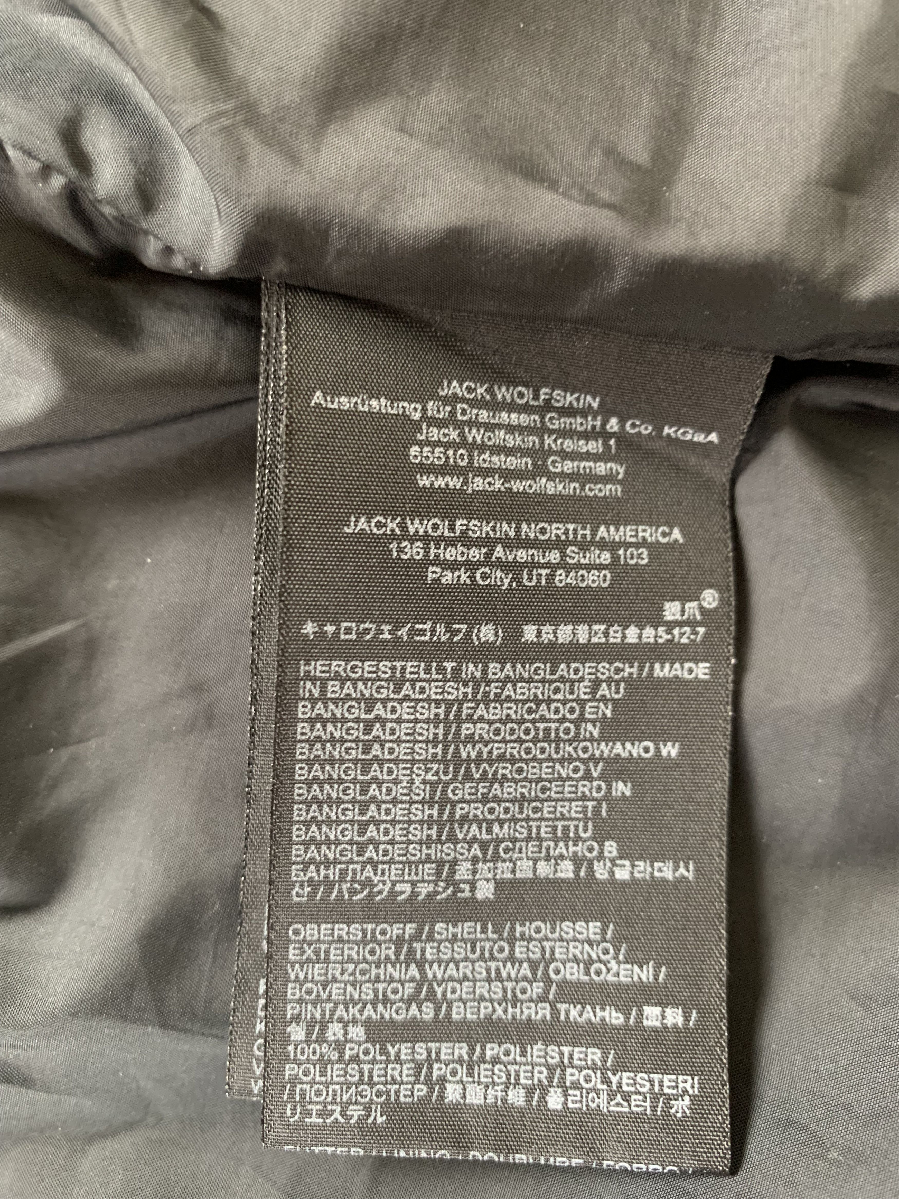 Jack Wolfskin Jack Wolfskins Women's Black Membran Waterproof Jacket Size M / US 6-8 / IT 42-44 - 9 Thumbnail