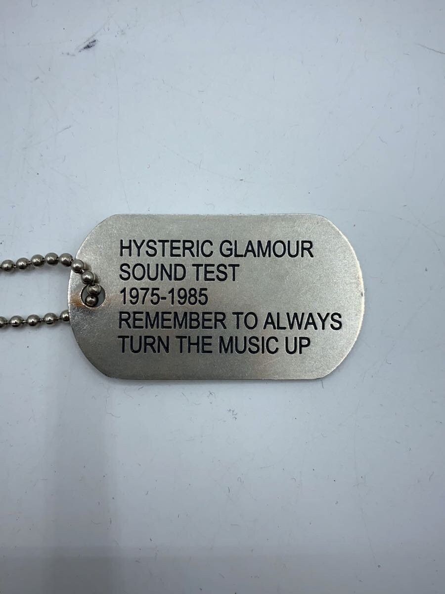 Hysteric Glamour Dog Tag Necklace Size ONE SIZE - 4 Thumbnail