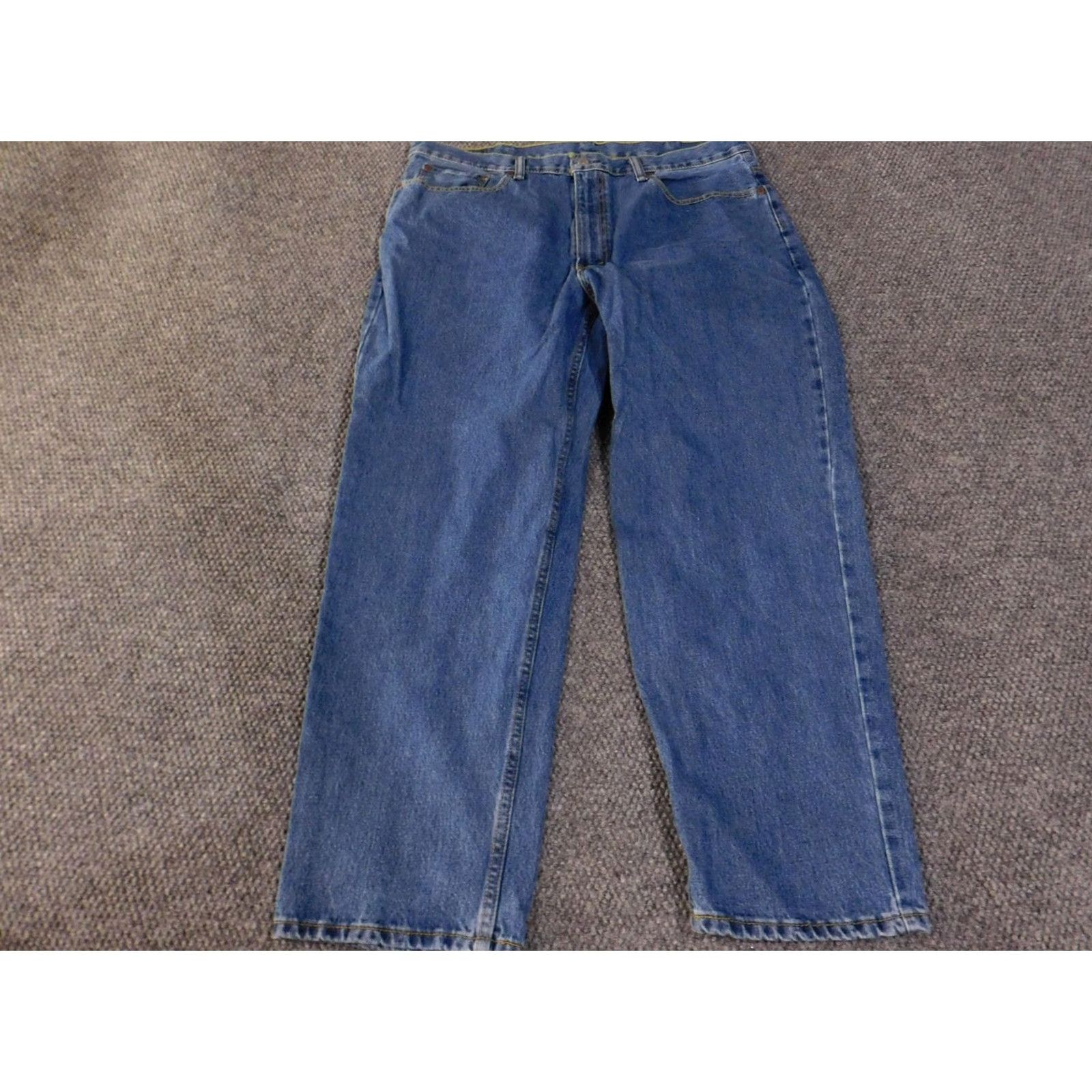 Levi's Levi's 550 Jeans Mens 40x30 Blue Relaxed Tapered Fit Denim 100% Cotton Pants Size US 40 / EU 56 - 2 Thumbnail
