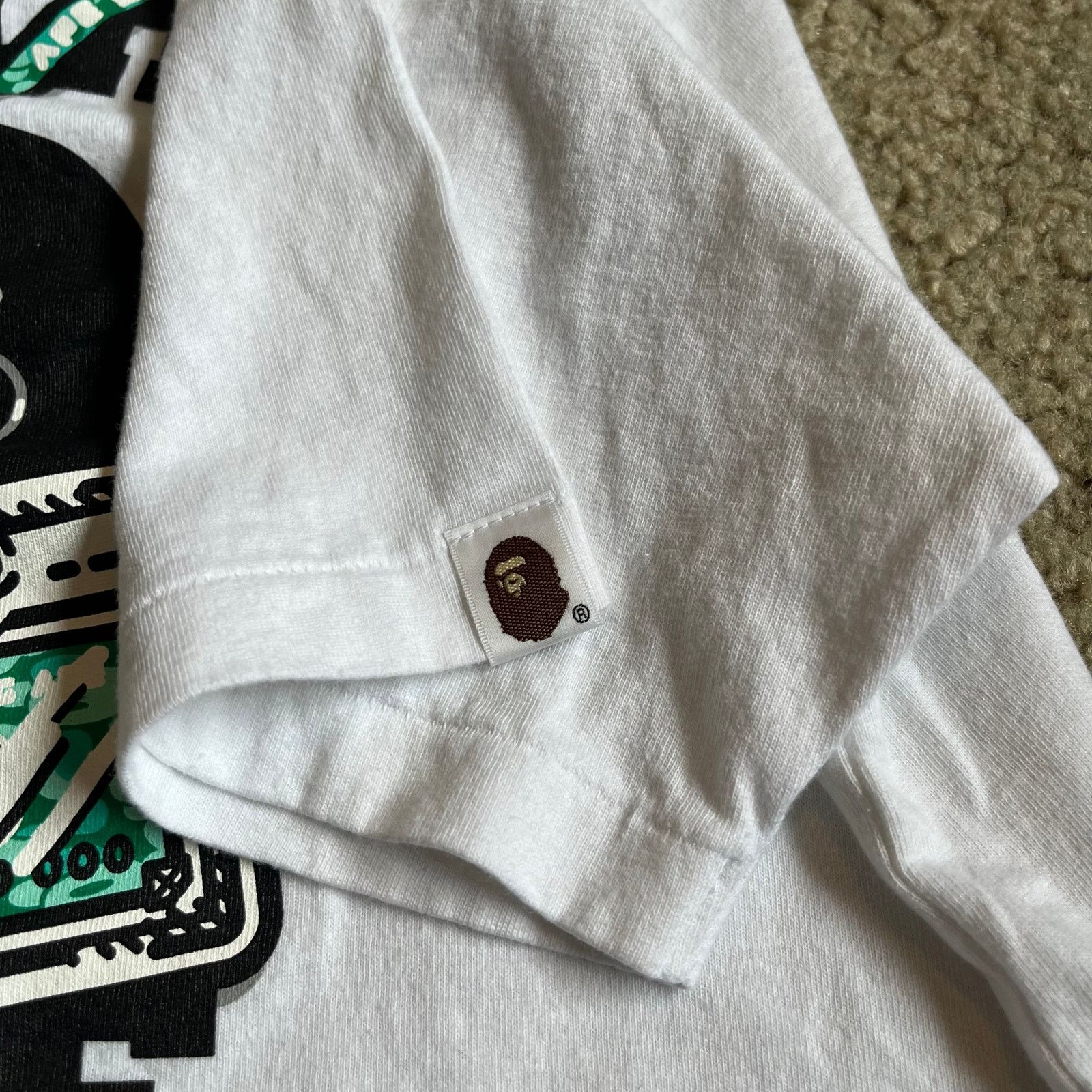 Bape × Nigo Authentic Bape 2000’s EXCLUSIVE Champagne Bottle Tee M Size US M / EU 48-50 / 2 - 7 Thumbnail