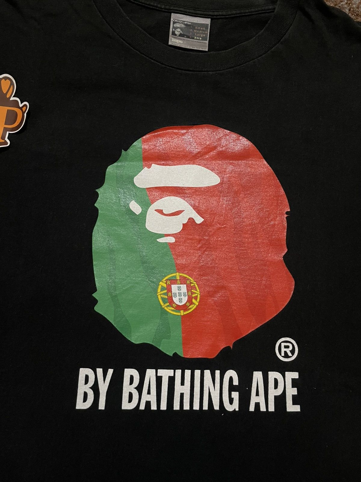 Bape Vintage Bape Portugal World Cup Tee Size US XL / EU 56 / 4 - 3 Thumbnail