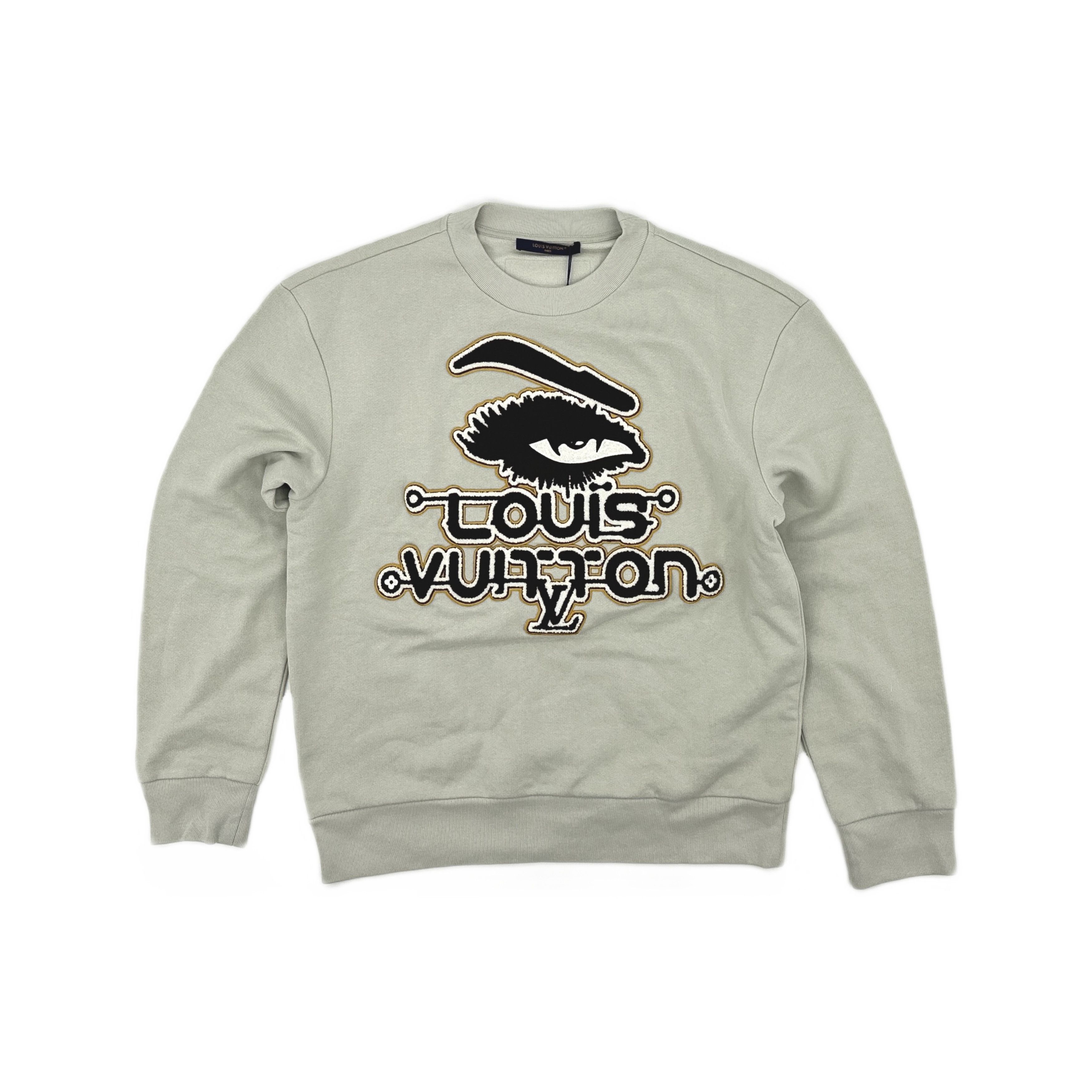 Louis Vuitton Louis Vuitton Embroidered Logo Sweatshirt L Size US L / EU 52-54 / 3 - 1 Thumbnail