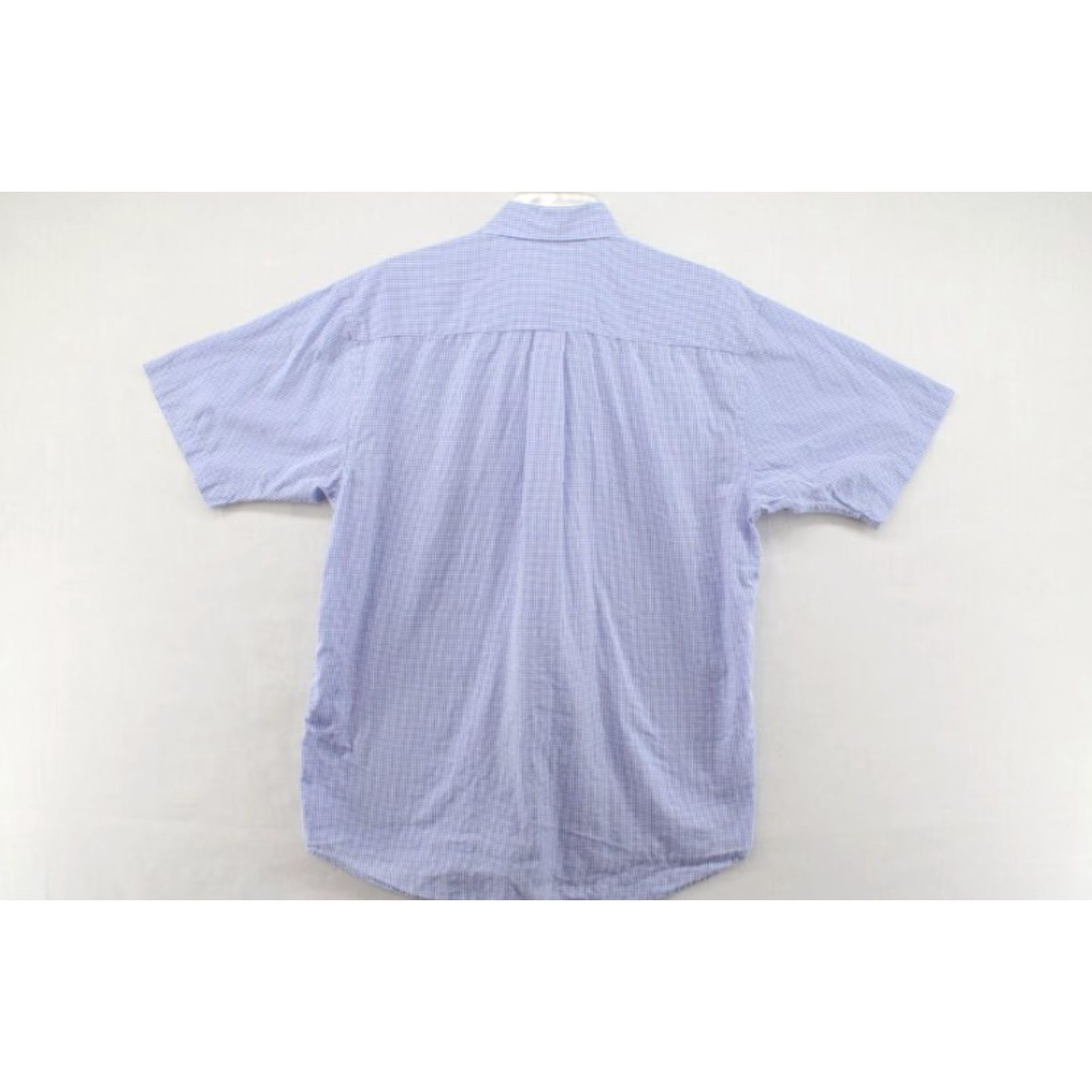 Jos. A. Bank VINTAGE Jos A Bank Shirt Mens M Blue Checks Stays Cool Short Sleeve Cotton Casual Size US M / EU 48-50 / 2 - 3 Thumbnail