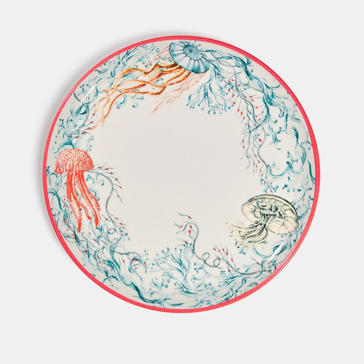 o1bcso1str0225 Size:OS/ Dinner Plate in Red/Blue