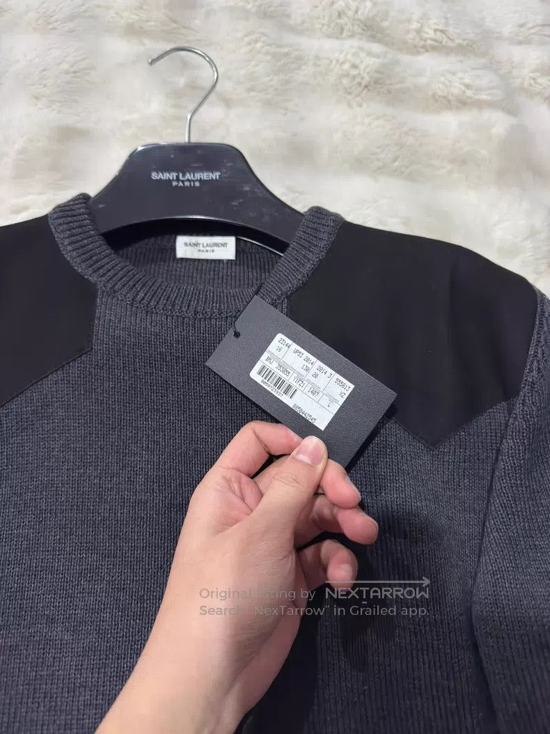 Saint Laurent Paris Saint Laurent Paris Original Sheepskin and Leather Patch M Size US L / EU 52-54 / 3 - 2 Thumbnail