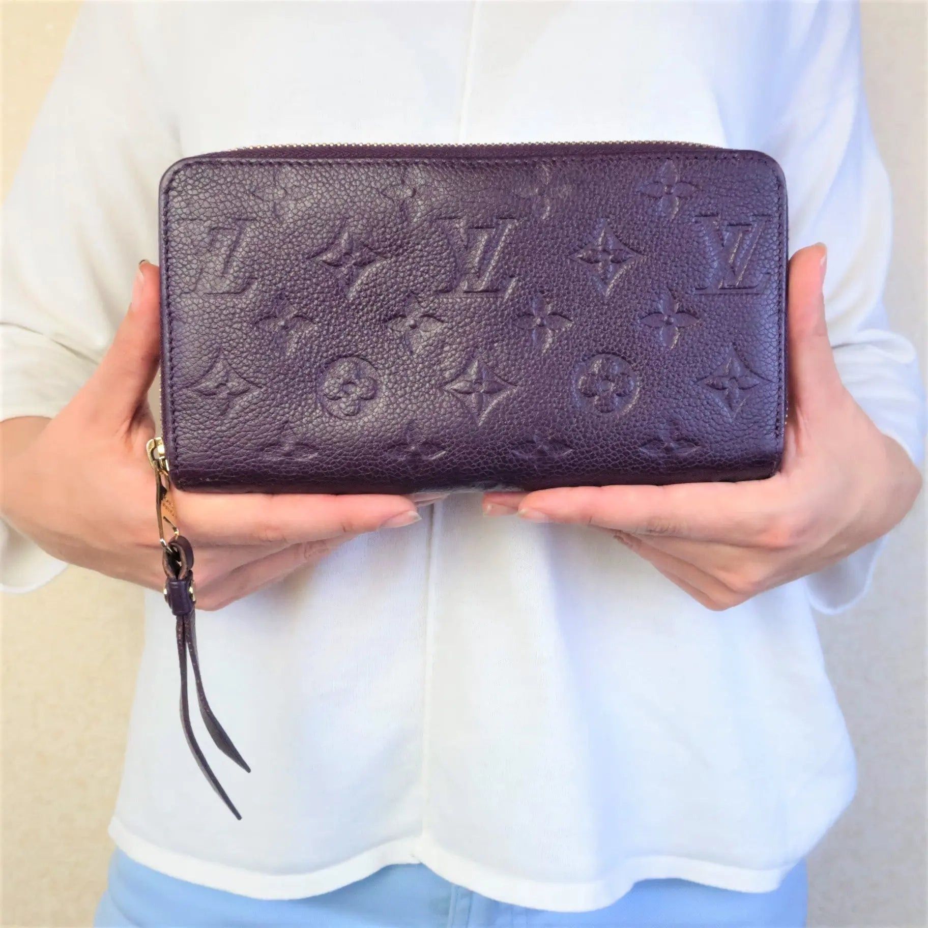 Louis Vuitton Louis Vuitton Monogram Empreinte Leather Aube/Violet Secret Size ONE SIZE - 2 Thumbnail