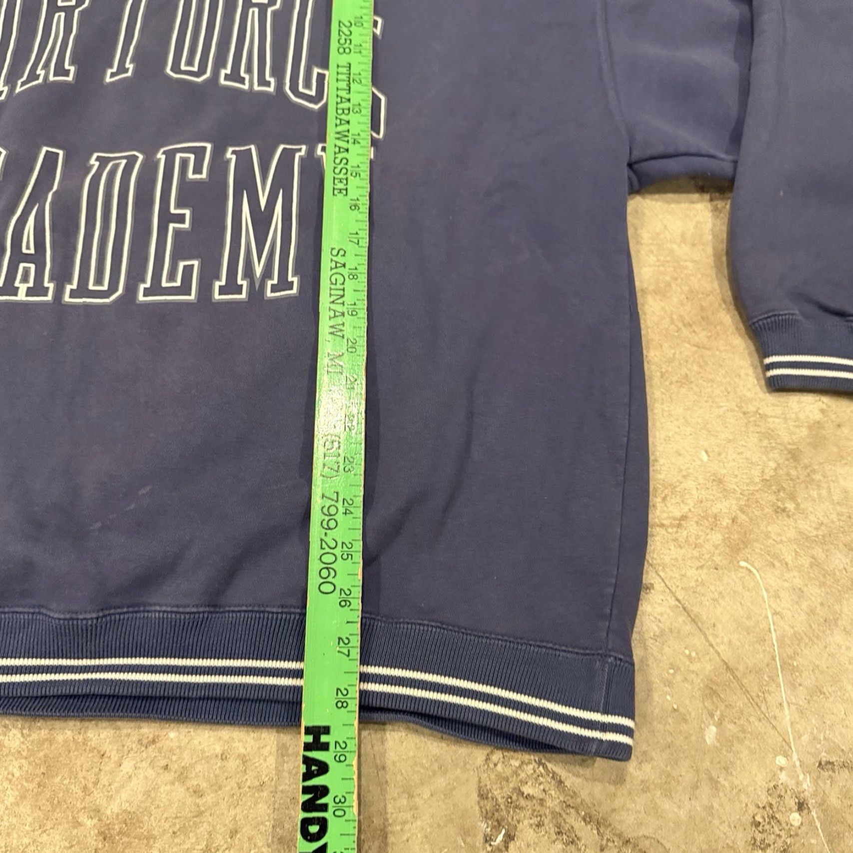 Vintage VINTAGE Air Force Academy Pullover Sweatshirt Men 2XL Blue Cross Gear For Sports Sweatshirt Mens Blue Cross 2XL Vintage Size US XXL / EU 58 / 5 - 6 Thumbnail
