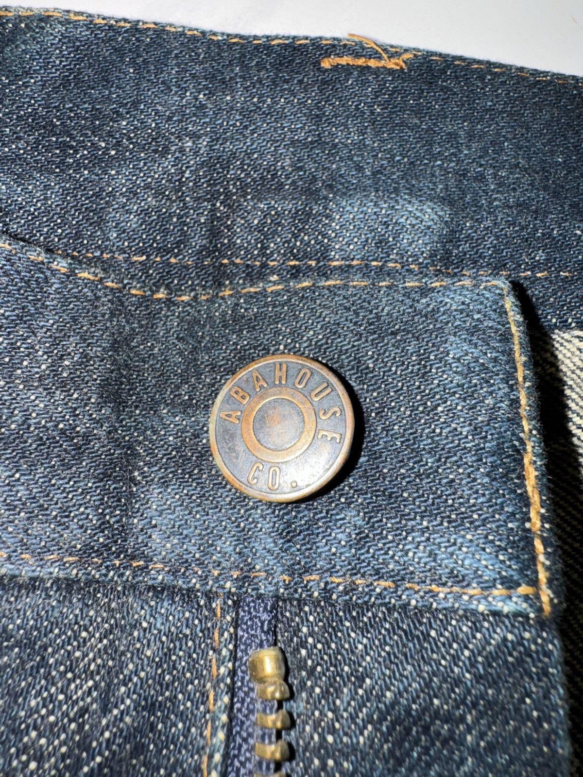 ABAHOUSE Abahouse Selvege Double Layer wool Denim Pants Size US 30 / EU 46 - 9 Thumbnail