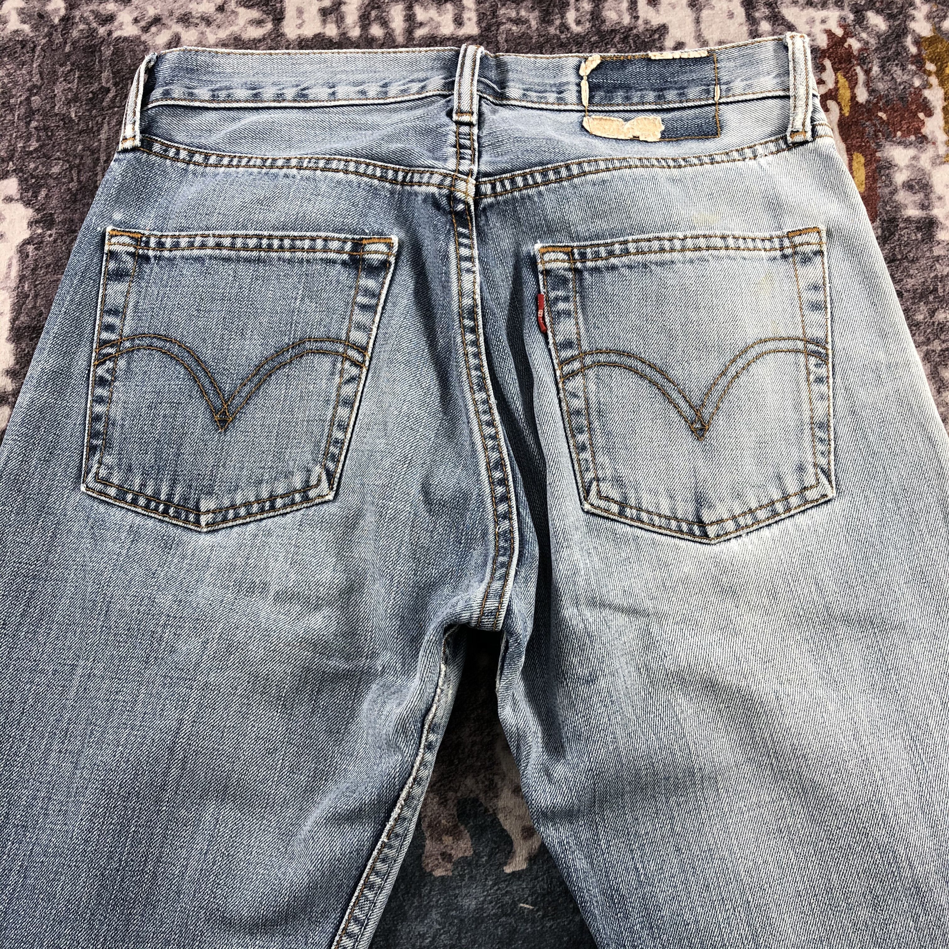 Levi's × Vintage 90s Vintage Light Wash Levis Jeans-JM2751 Size US 30 / EU 46 - 5 Thumbnail