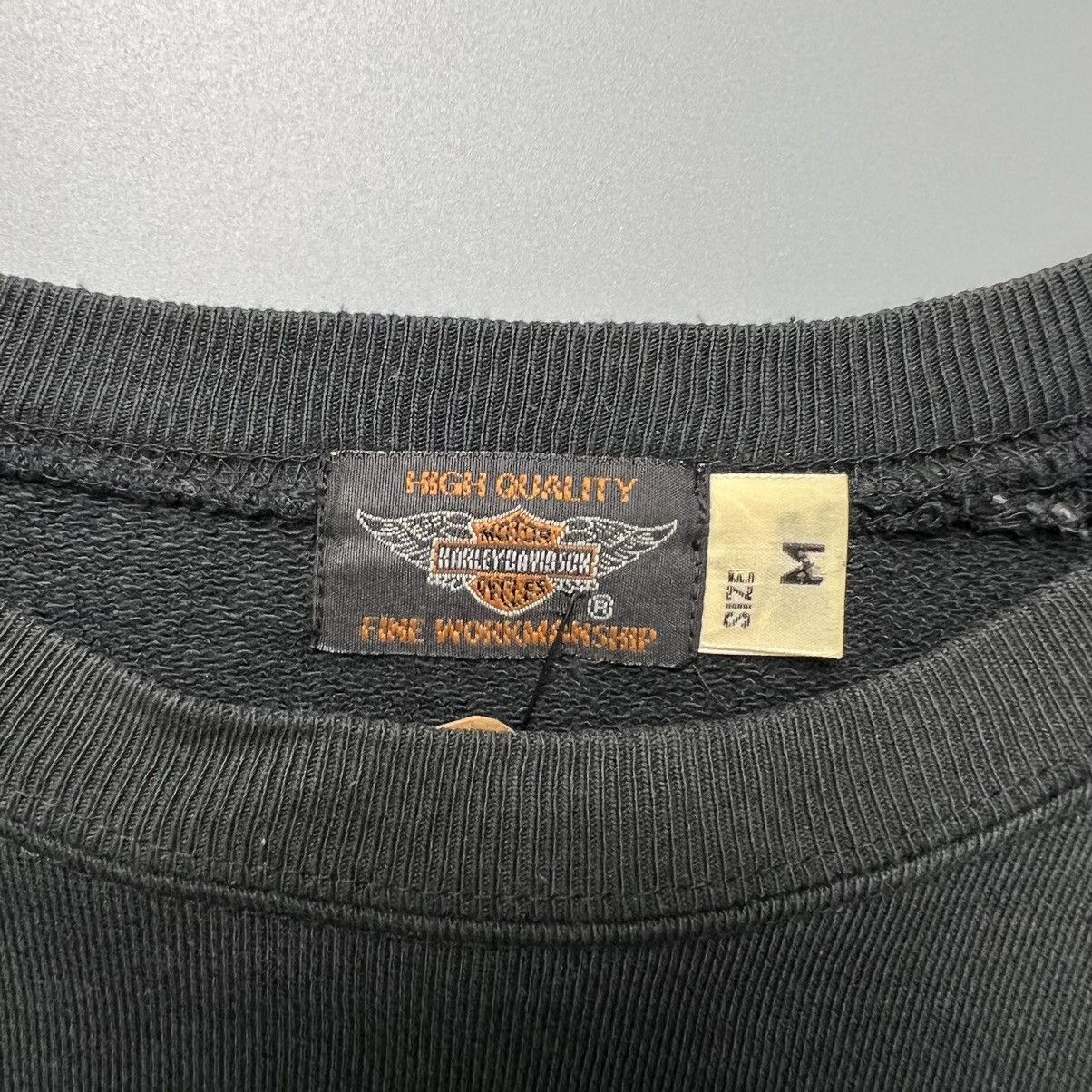 Harley Davidson × Vintage Vintage 1990s Harley Davidson Flame Crewneck Size US M / EU 48-50 / 2 - 3 Thumbnail
