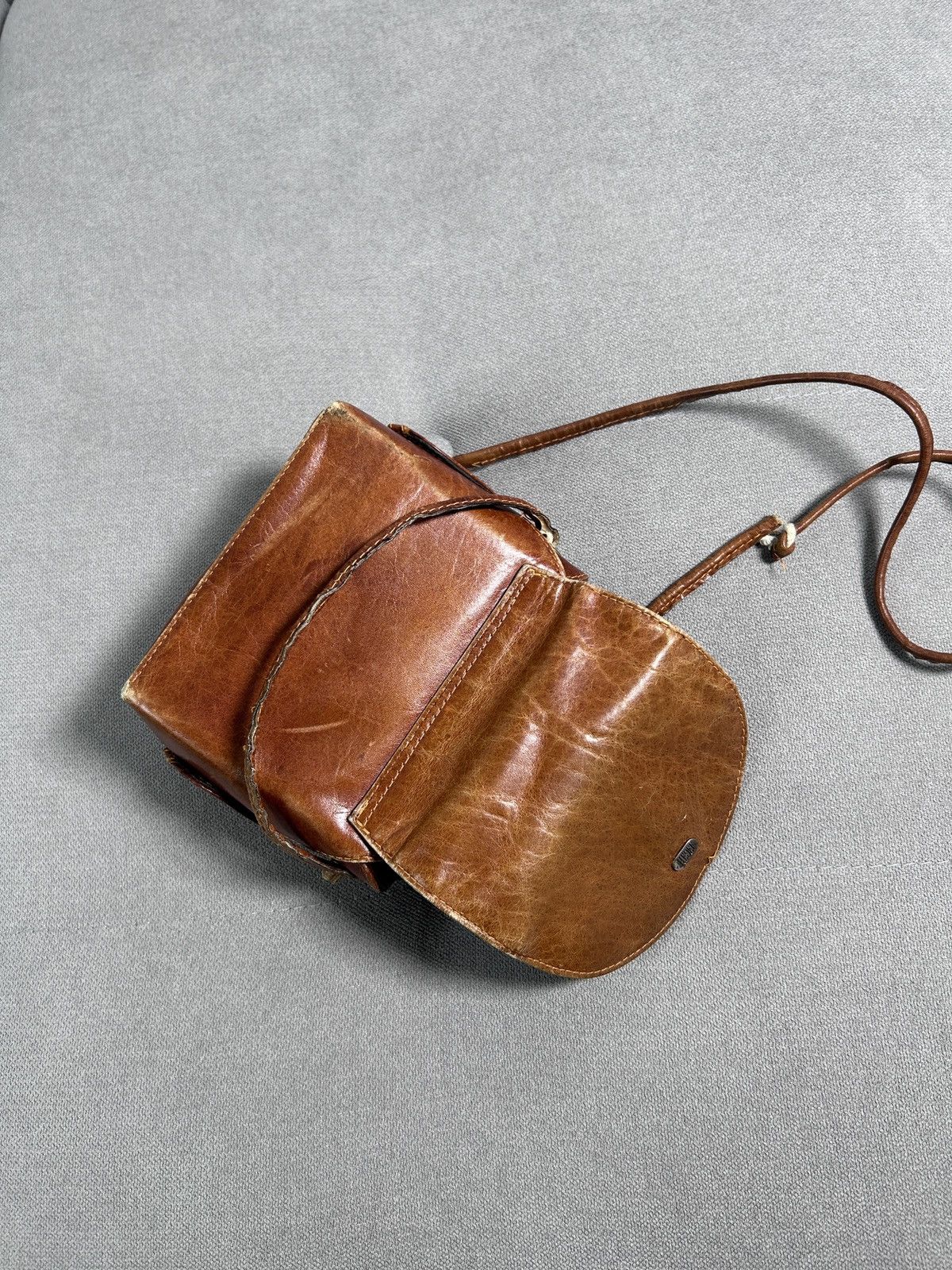 Vintage 90’s vintage Leather y2k mini bag Size ONE SIZE - 6 Thumbnail