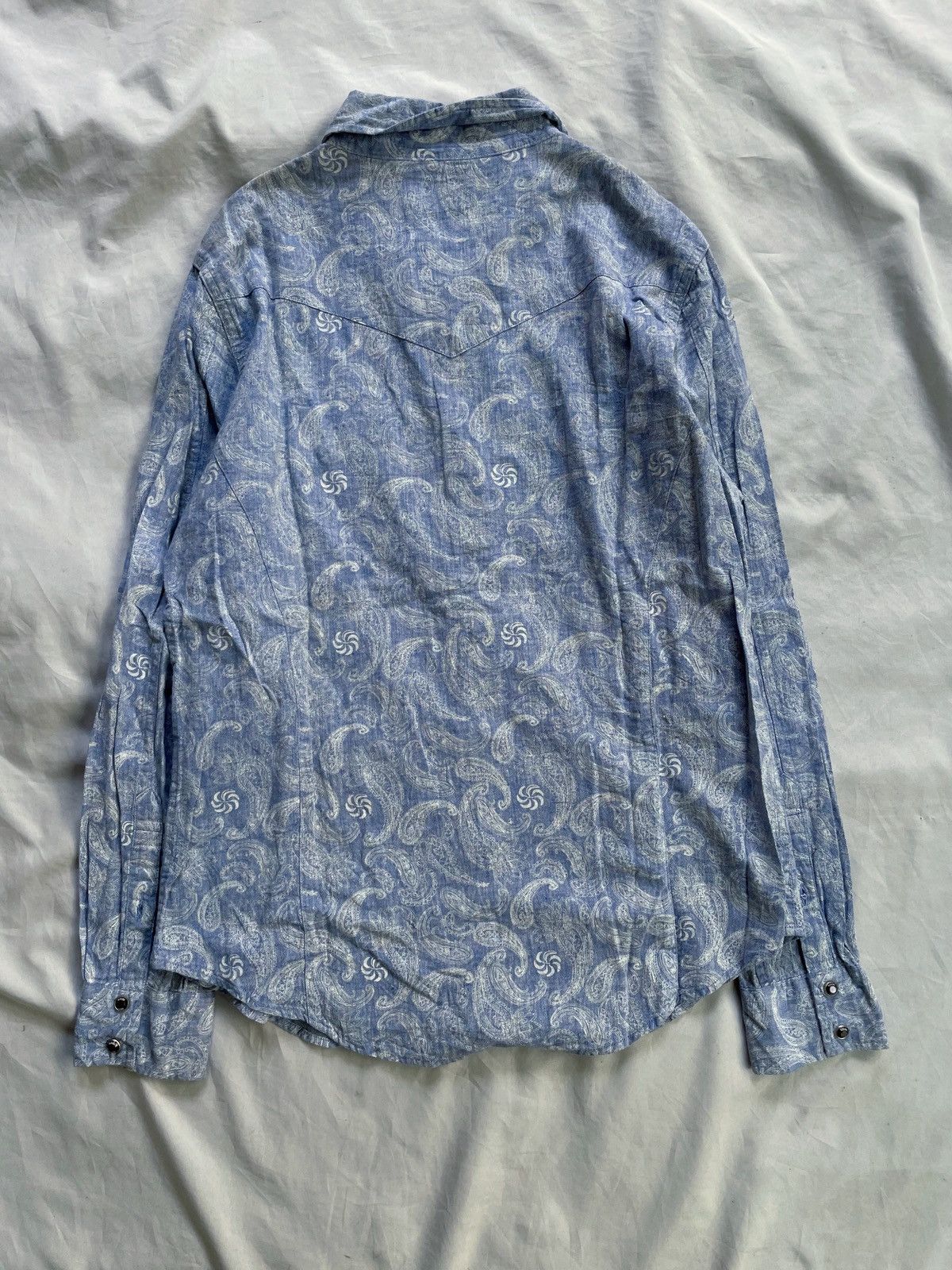 If Six Was Nine JAPANESE BANANA SEVEN BANDANA PATTERN BUTTON DOWN SHIRT Size US L / EU 52-54 / 3 - 10 Thumbnail