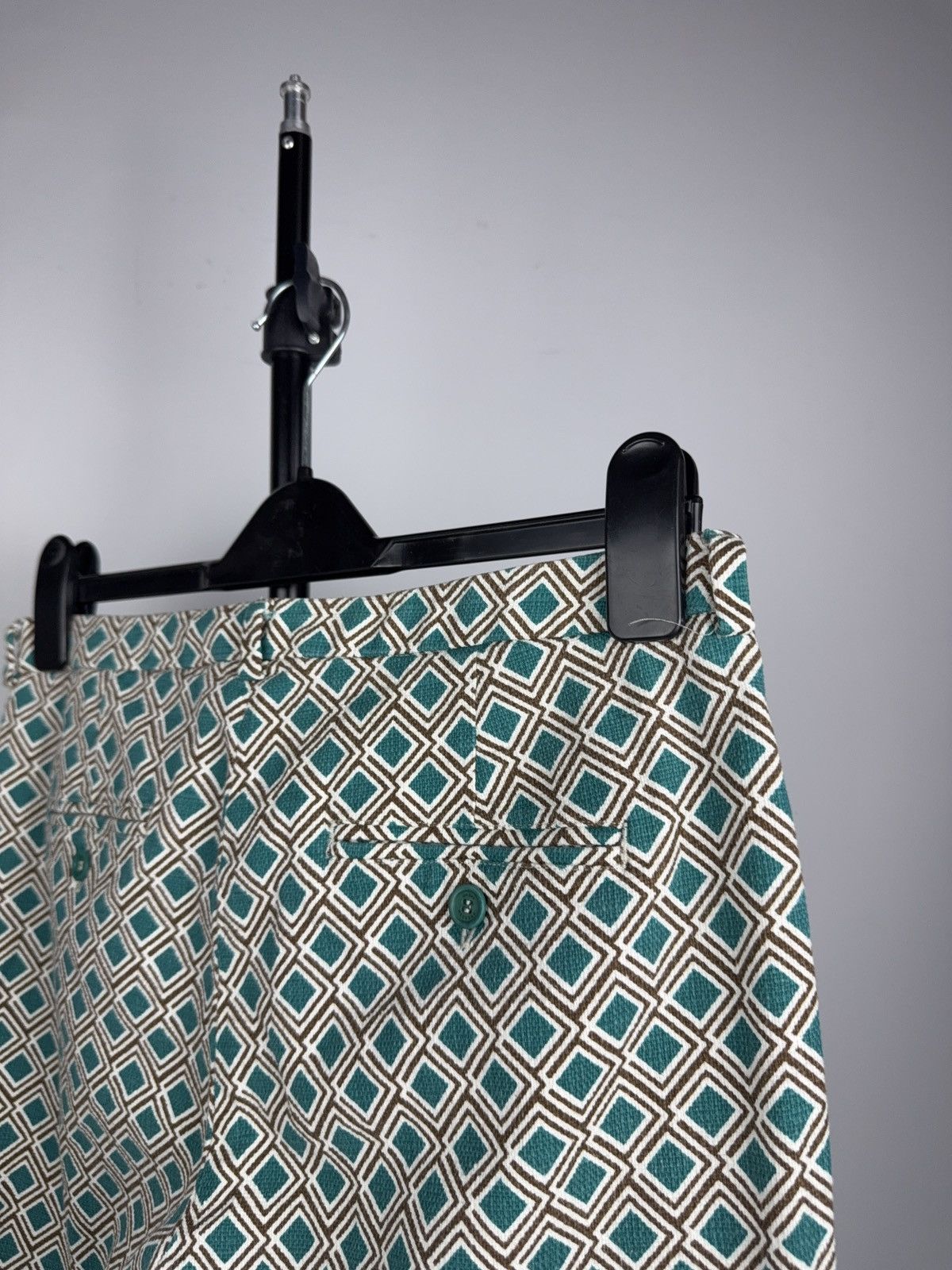 Weekend Max Mara Luxury Weekend Max Mara Geometric Capri Pants W30 Designer Size 30" / US 8 / IT 44 - 11 Thumbnail