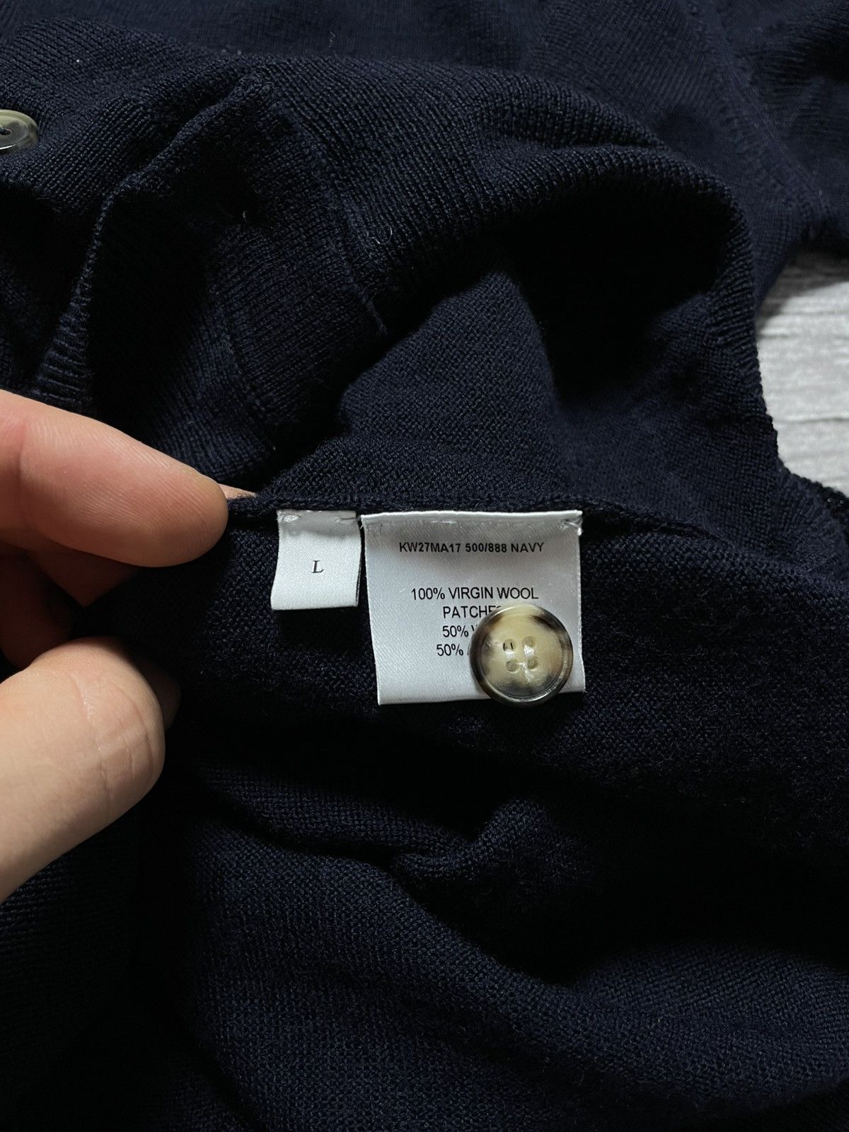 JW Anderson JW Anderson Wool Flower Pocket Cardigan Size US L / EU 52-54 / 3 - 7 Thumbnail