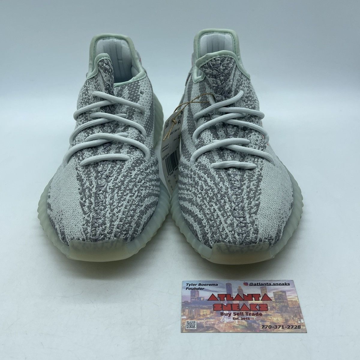 Adidas Yeezy boost 350 blue tint Size US 10 / EU 43 - 2 Thumbnail