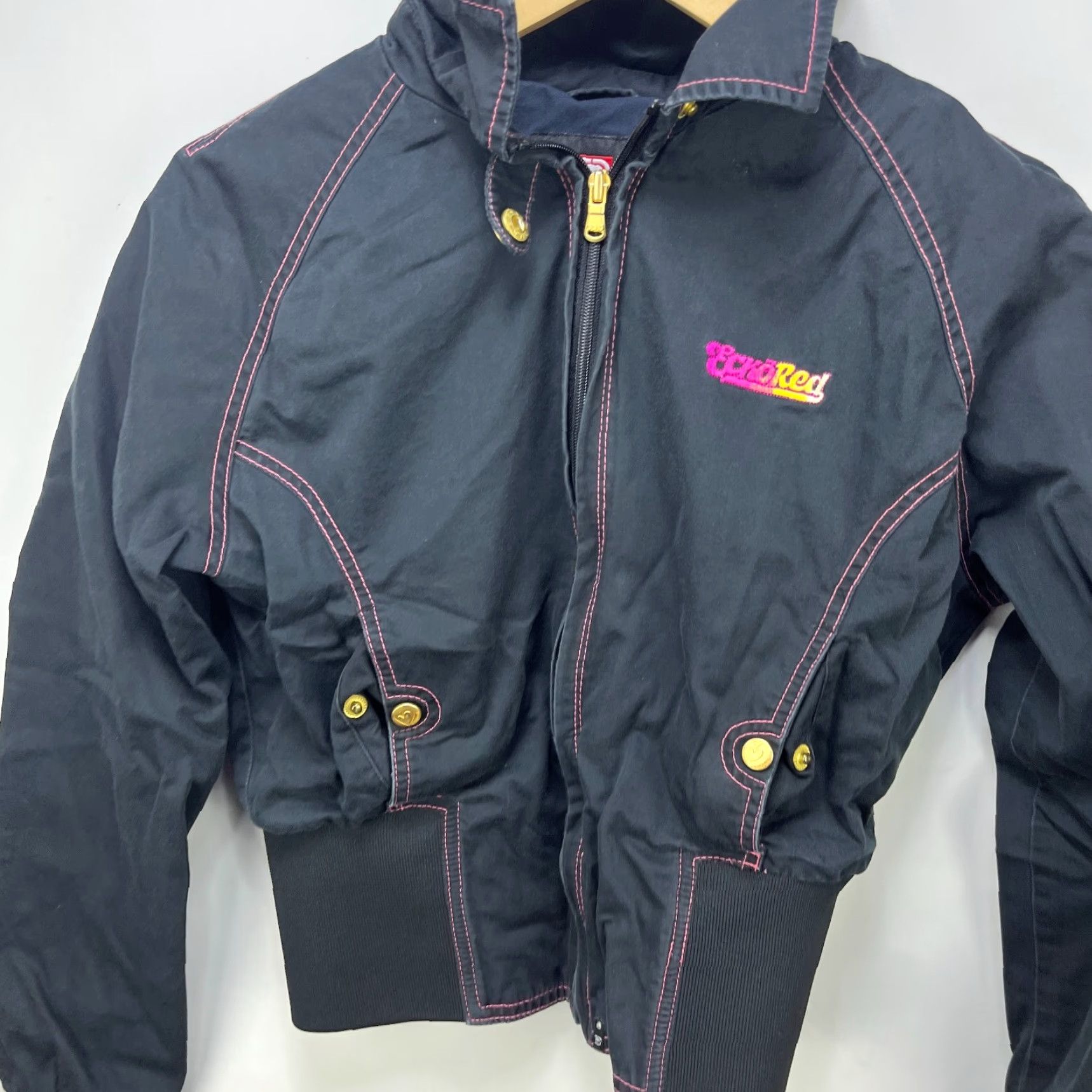 Vintage VINTAGE Ecko Red Jacket Women L Red Hip Hop Basic Jacket Tracksuit Size L Size L / US 10 / IT 46 - 5 Thumbnail