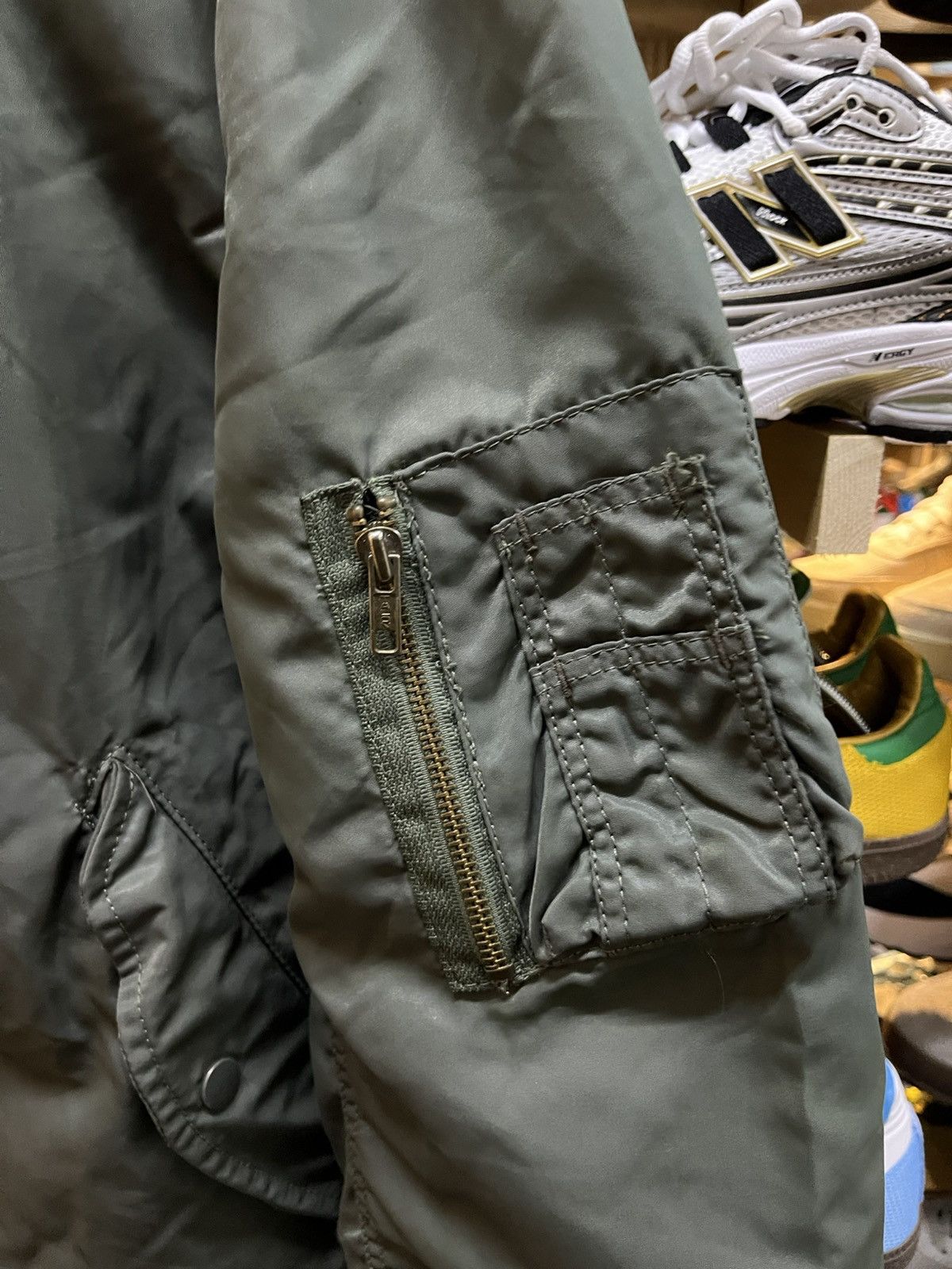 Japanese Brand × Vintage The Self Expression Bomber Jacket Size US L / EU 52-54 / 3 - 5 Thumbnail