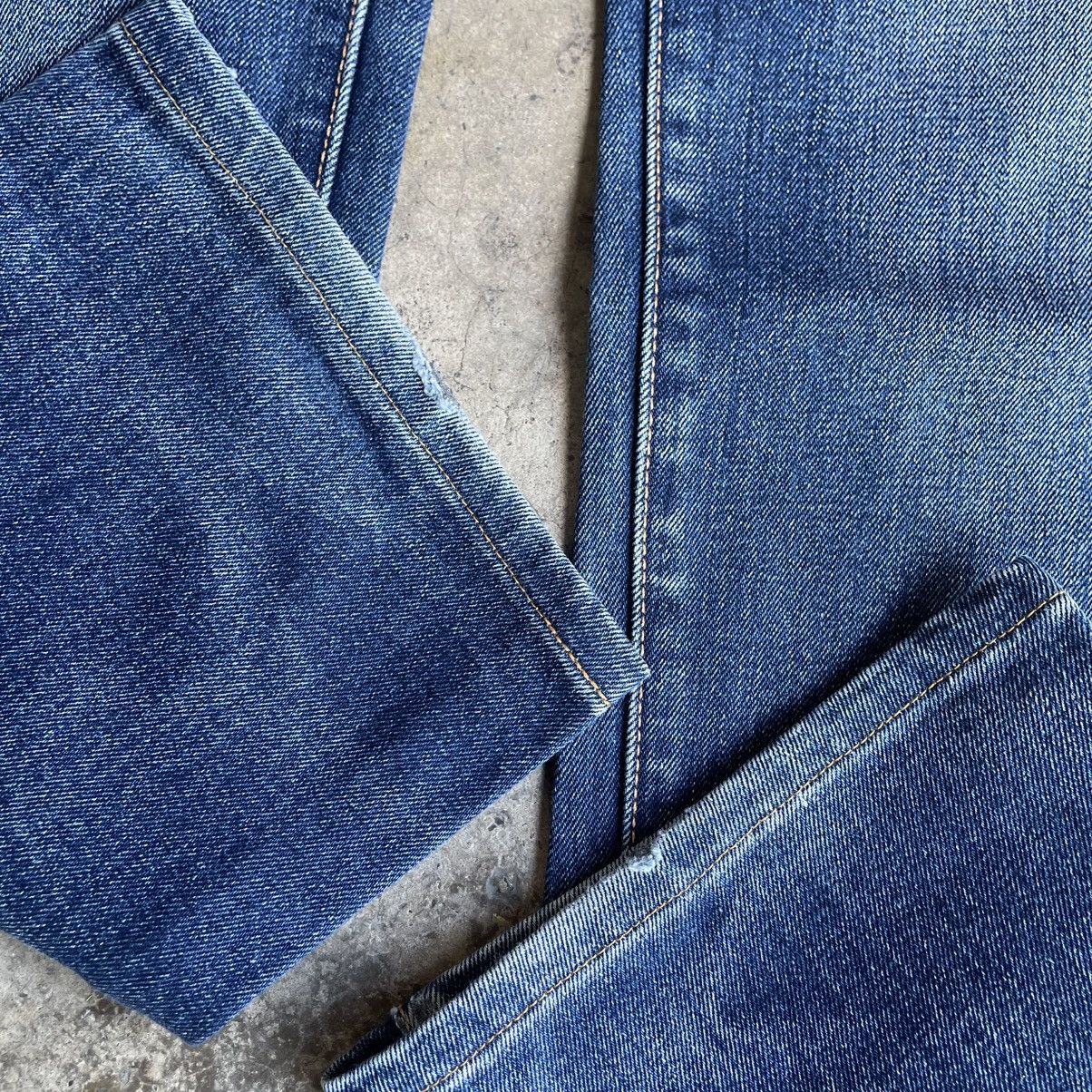 Levi's Vintage Clothing 🔥Vintage Levis 505 Big E Stoned Washed Ripped Denim Jeans Size US 29 - 7 Thumbnail