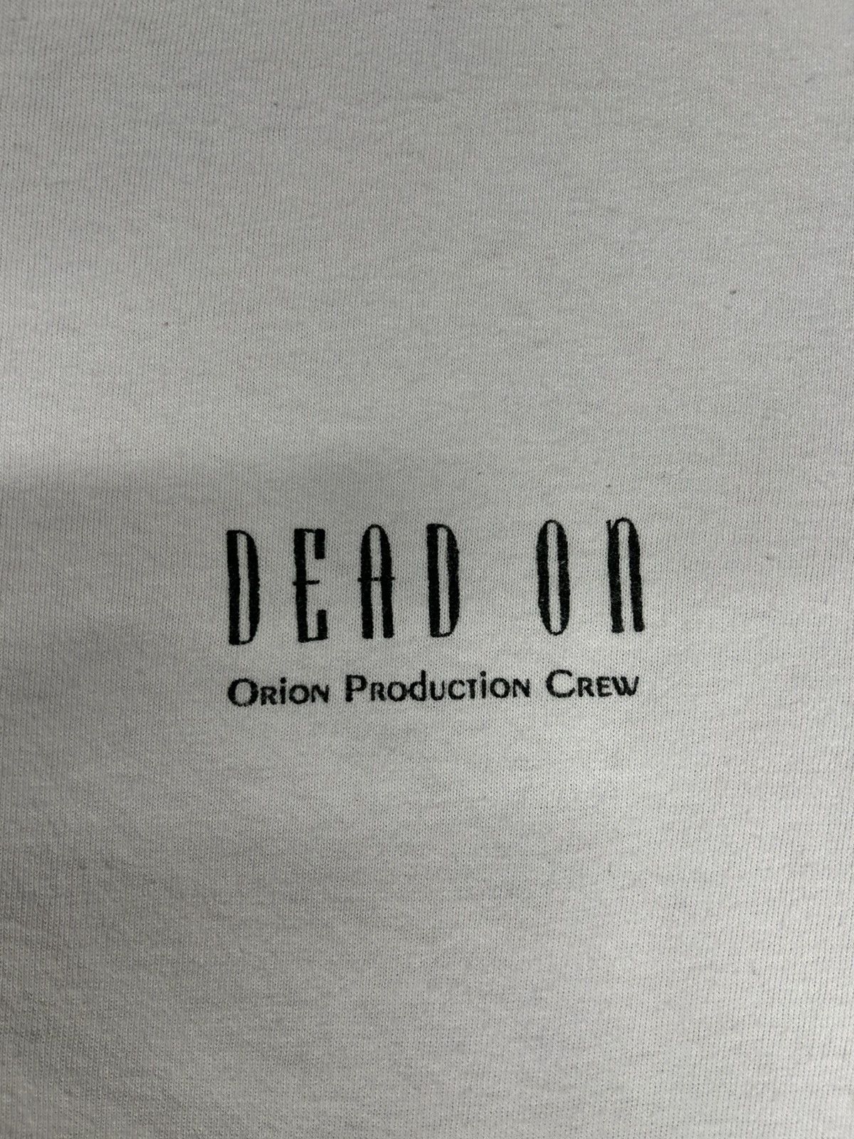 Delta Rare Vintage Dead On Horror Movie Promo Tee Shirt 1994 Size US XL / EU 56 / 4 - 2 Thumbnail