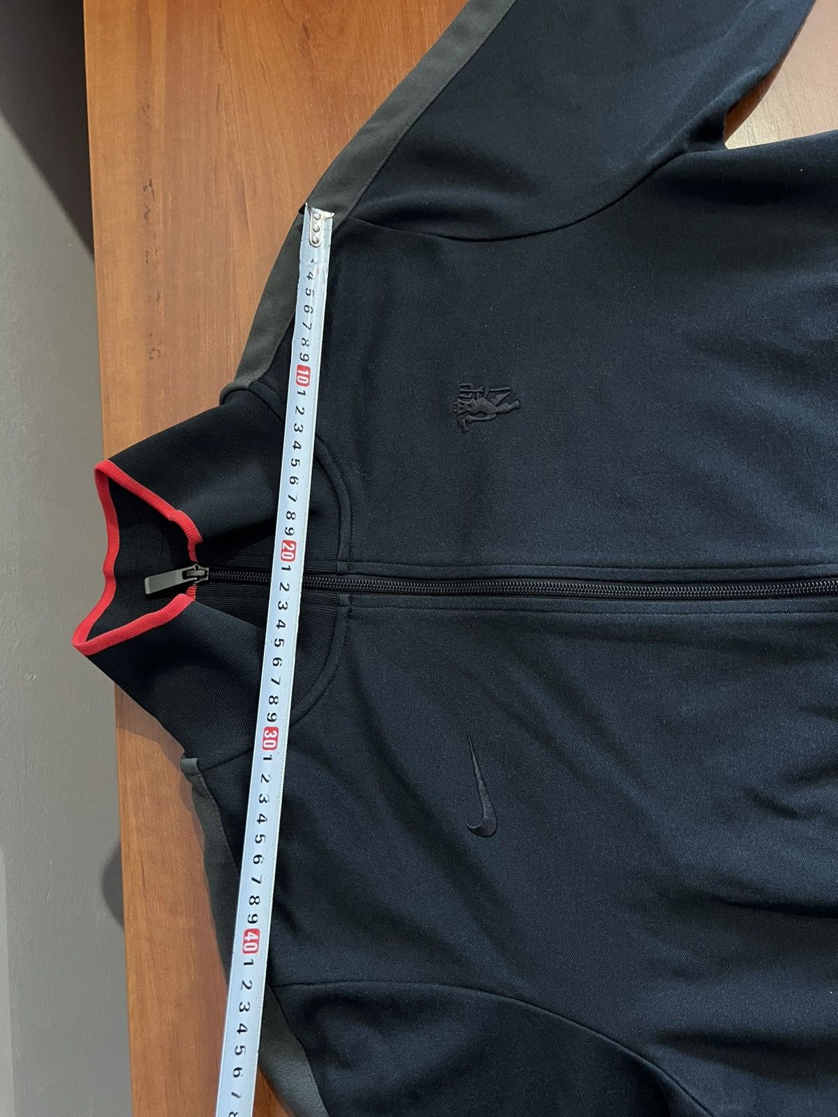 Nike 2010/11 MANCHESTER UNITED TRAINING TRACK ZIP SOCCER JACKET M Size US M / EU 48-50 / 2 - 16 Thumbnail