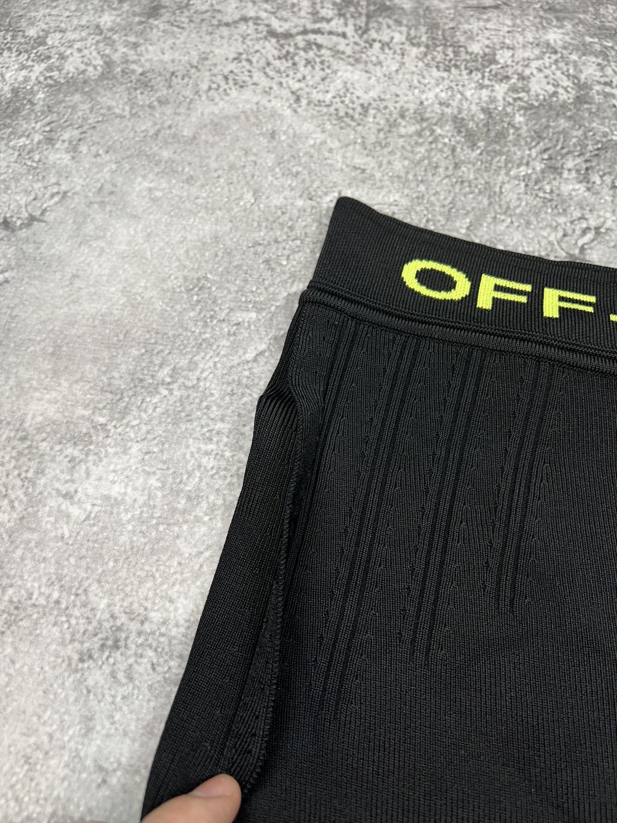 Off-White Off White Womens Black Skirt Size 27" / US 4 / IT 40 - 4 Thumbnail