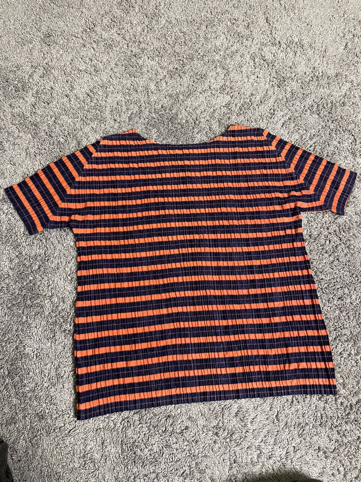 Pleats Please Issey Miyake Pleats Please Issey Miyake Stripe Shirt Size M / US 6-8 / IT 42-44 - 8 Thumbnail