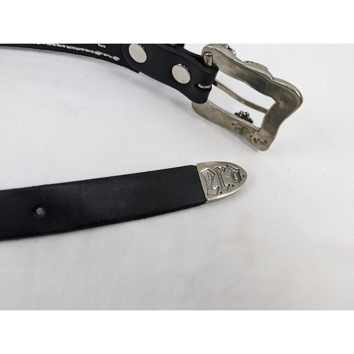 Enfants Riches Deprimes o1rshd1 Q:2 / Size: 110 / Goodbye Franky Belt in Black/Silve Size 44 - 8 Thumbnail