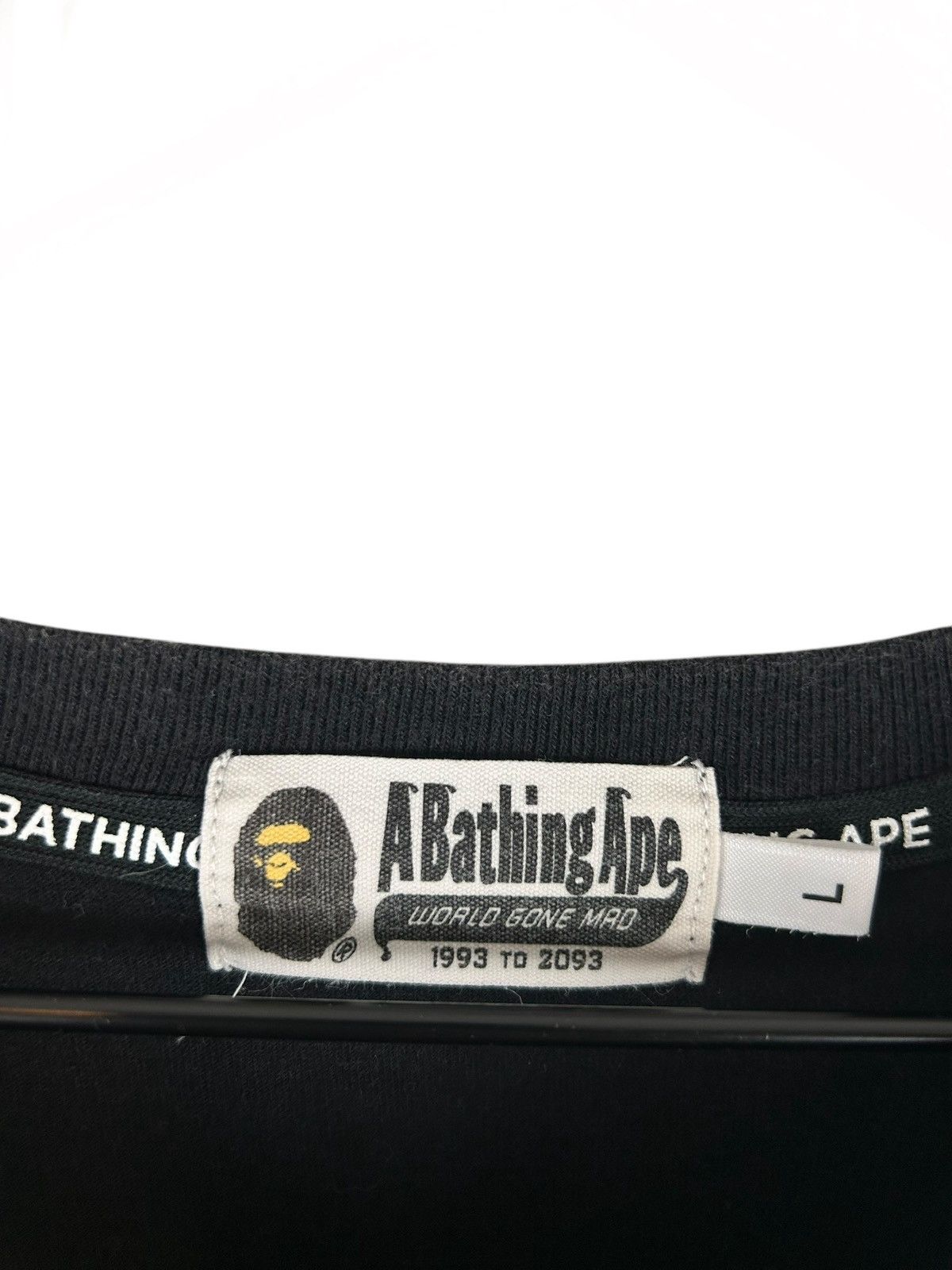 Bape Bape Logo Print T-Shirt Size US L / EU 52-54 / 3 - 5 Thumbnail