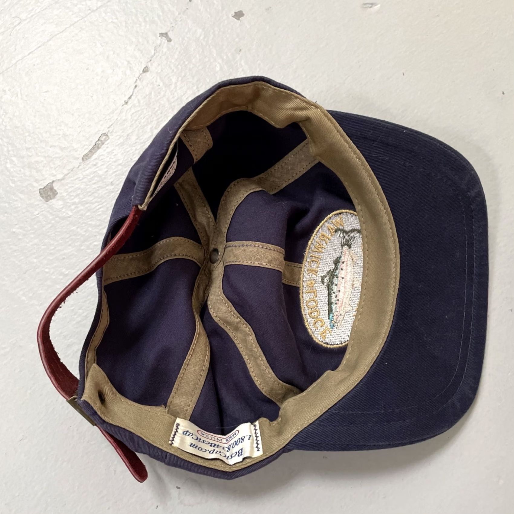 Vintage VINTAGE New England Cap Baseball Hat Shirt? Size ONE SIZE - 7 Thumbnail