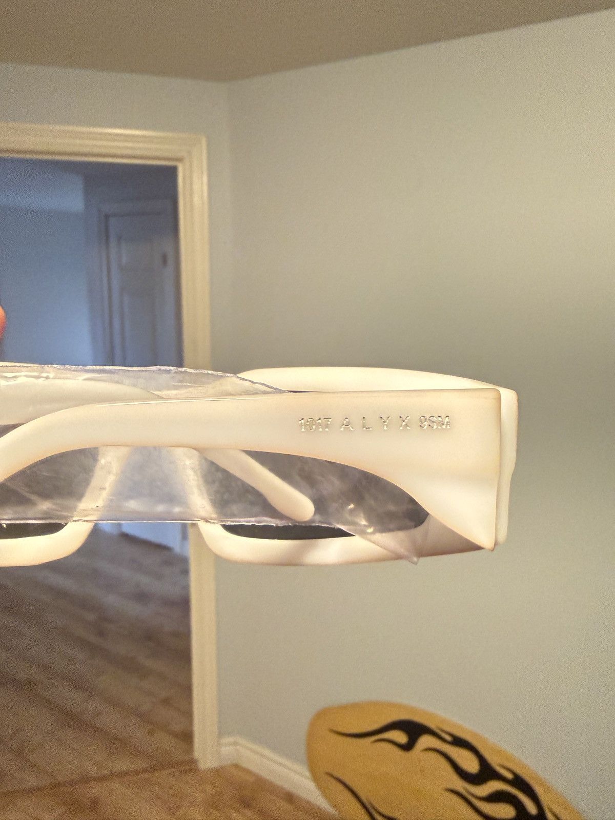 1017 ALYX 9SM Alyx sunglasses and white Size ONE SIZE - 9 Thumbnail