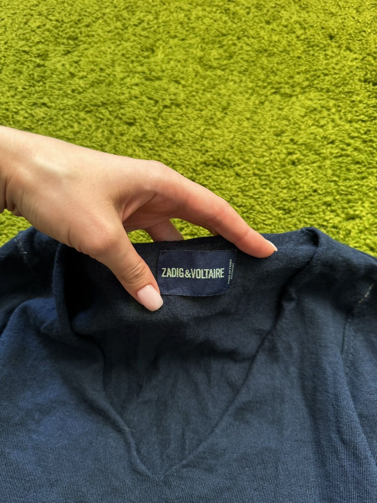 Designer × Zadig & Voltaire Zadig & Voltaire avant garde 100% wool sweater Size S / US 4 / IT 40 - 2 Thumbnail