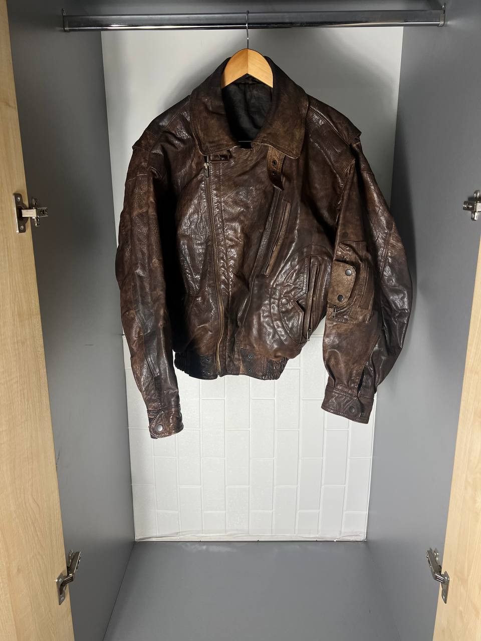 Genuine Leather VINTAGE GENUINE LEATHER JACKET RETRO COWBOY JAPANESE Y2K 90s Size US M / EU 48-50 / 2 - 4 Thumbnail