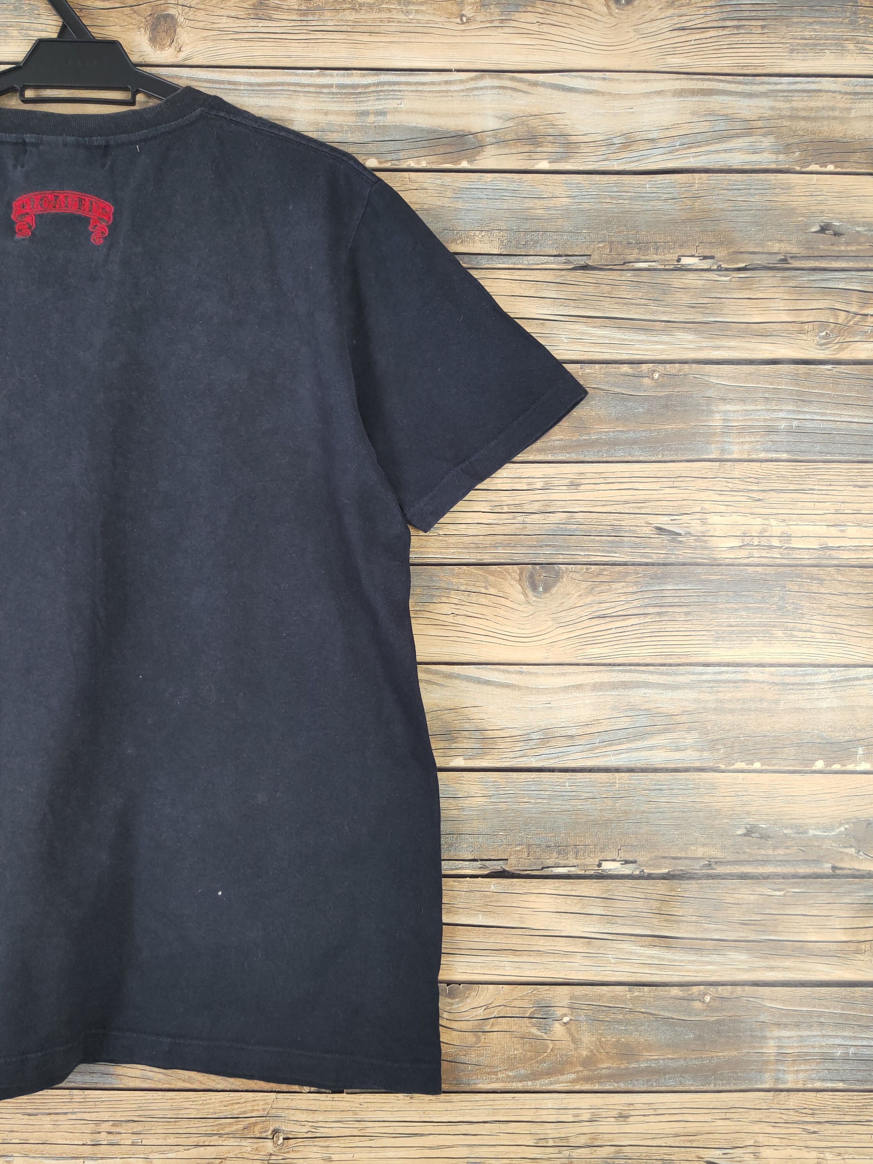 Japanese Brand DL Loaded Black Short Sleeve T-shirt #637 Size US L / EU 52-54 / 3 - 10 Thumbnail
