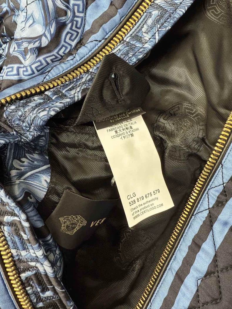Versace Versace Mulberry silk leather cotton clothes Size US M / EU 48-50 / 2 - 5 Thumbnail