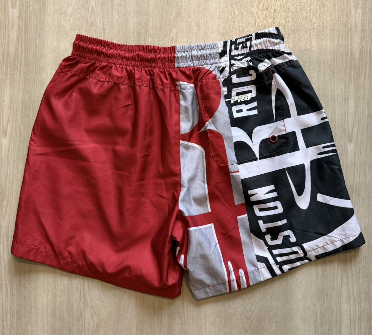 NBA Pro Standard Houston Rockets NBA Basketball Shorts Sz M Size US 32 / EU 48 - 8 Thumbnail