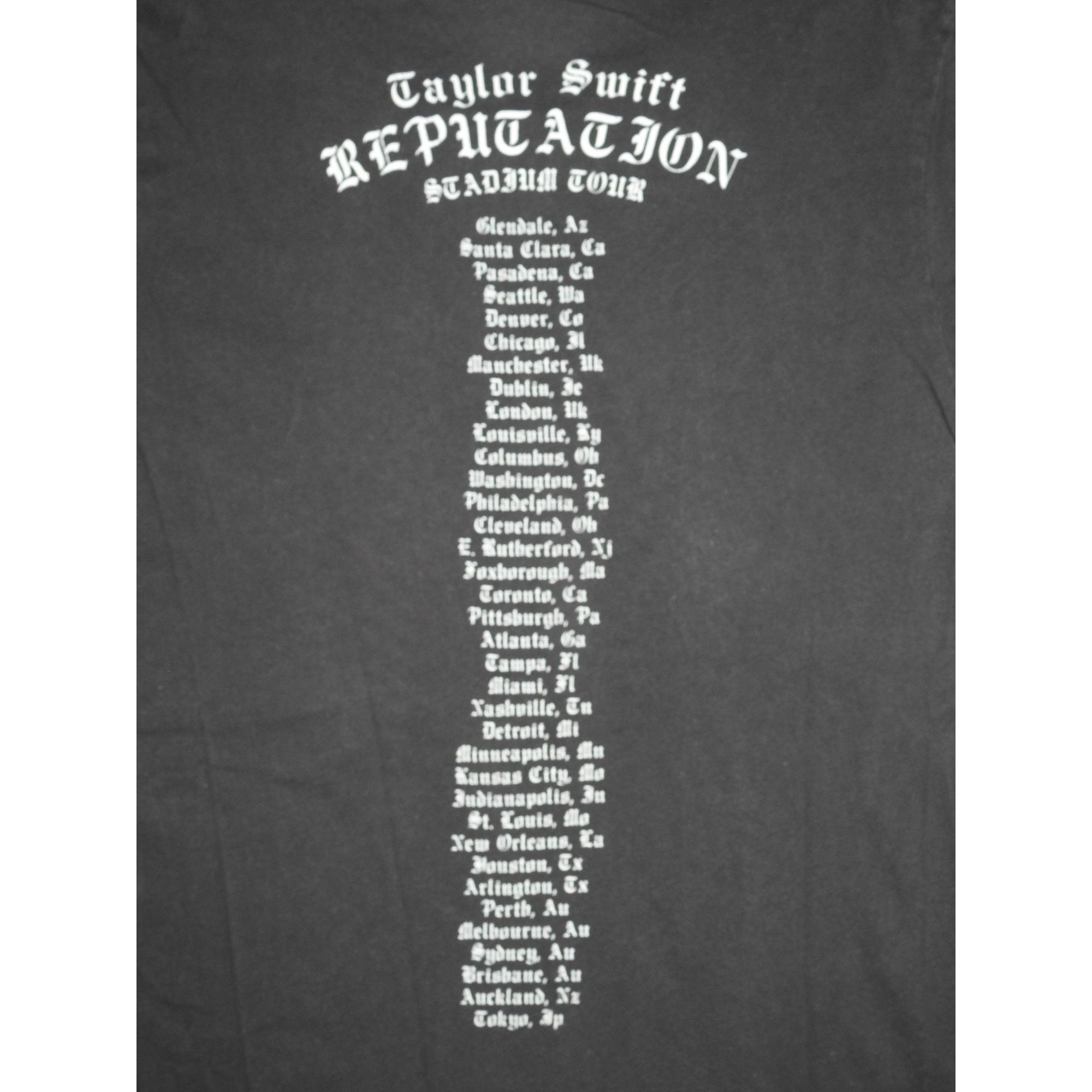 Other Taylor Swift Reputation Tour Shirt Concert T-Shirt Tee Band Size S / US 4 / IT 40 - 5 Thumbnail