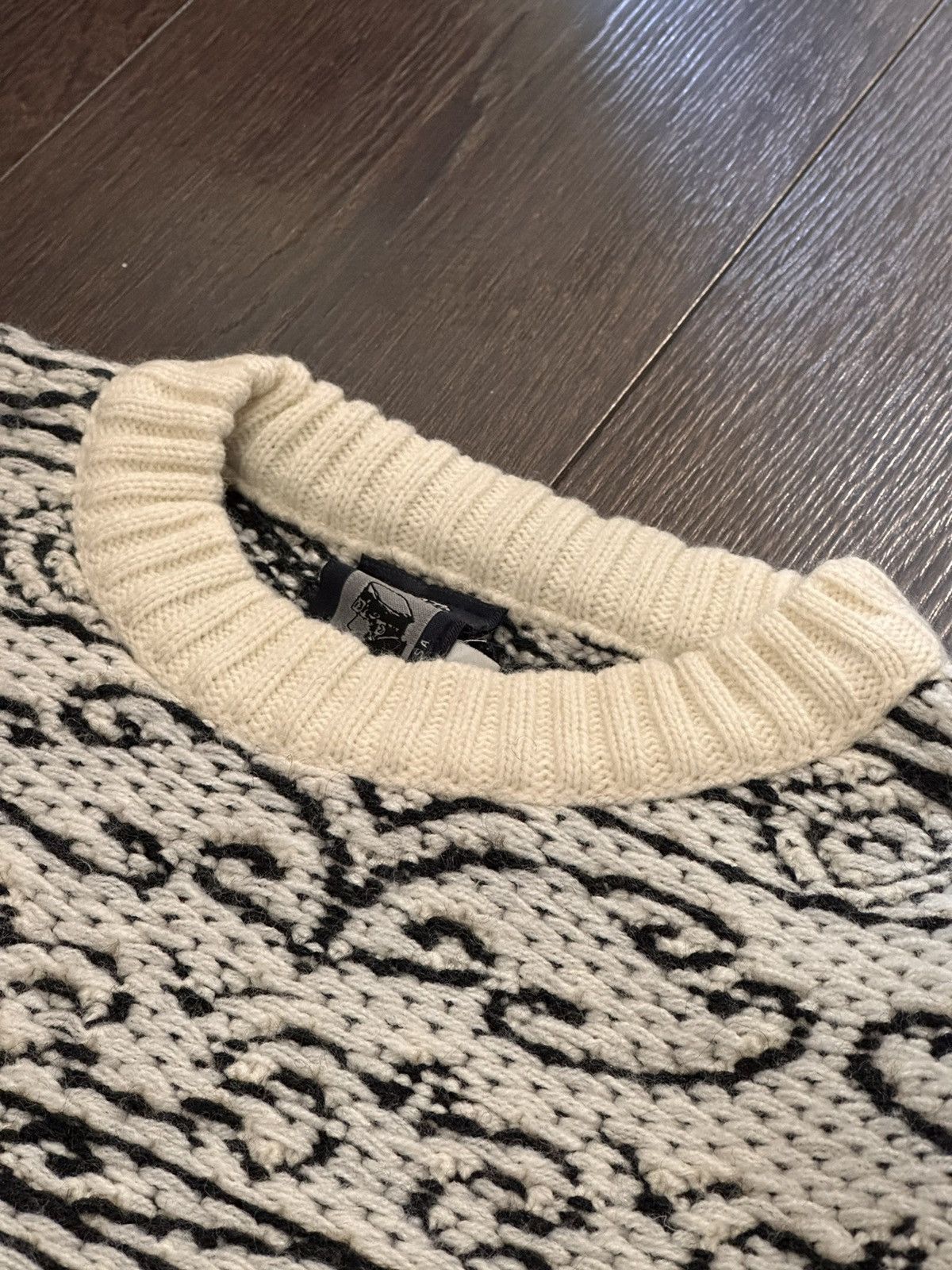 Designer × Vintage Rarest Vintage Corto Maltese ART Knitted Sweater🪭 Size US L / EU 52-54 / 3 - 8 Thumbnail