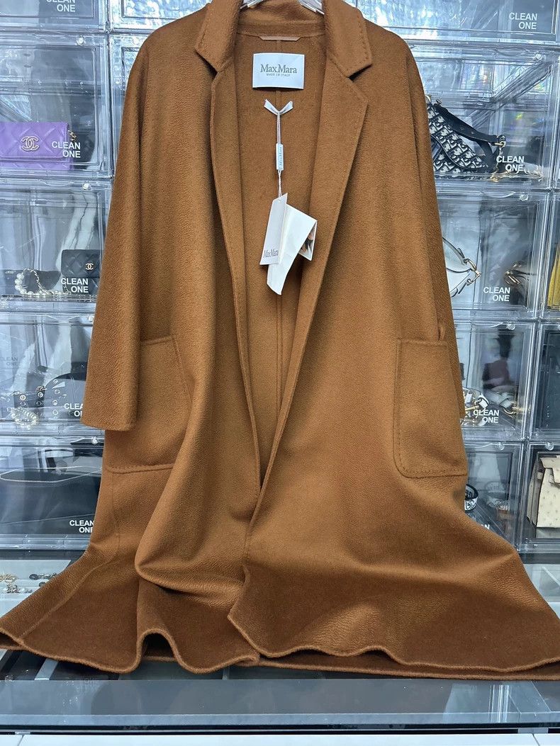 Max Mara Max Mara Caramel coat Size XS / US 0-2 / IT 36-38 - 2 Thumbnail
