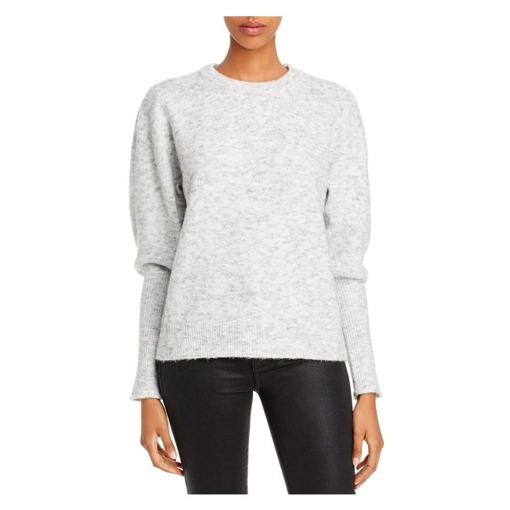 AQUA NWT New AQUA Curve Bloomingdales Grey Mélange Long Sleeve S Size XXL / US 16-18 / IT 52-54 - 1 Thumbnail