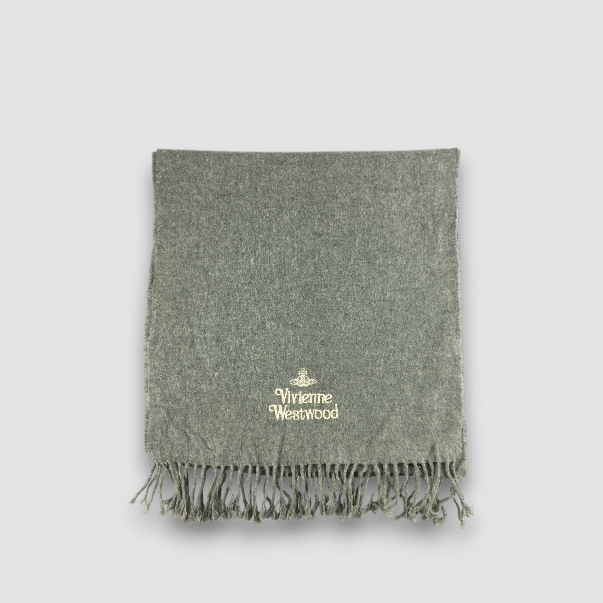 Vivienne Westwood Vintage Vivienne Westwood Orbs Scarf Muffler Wool Scarves Size ONE SIZE - 2 Thumbnail