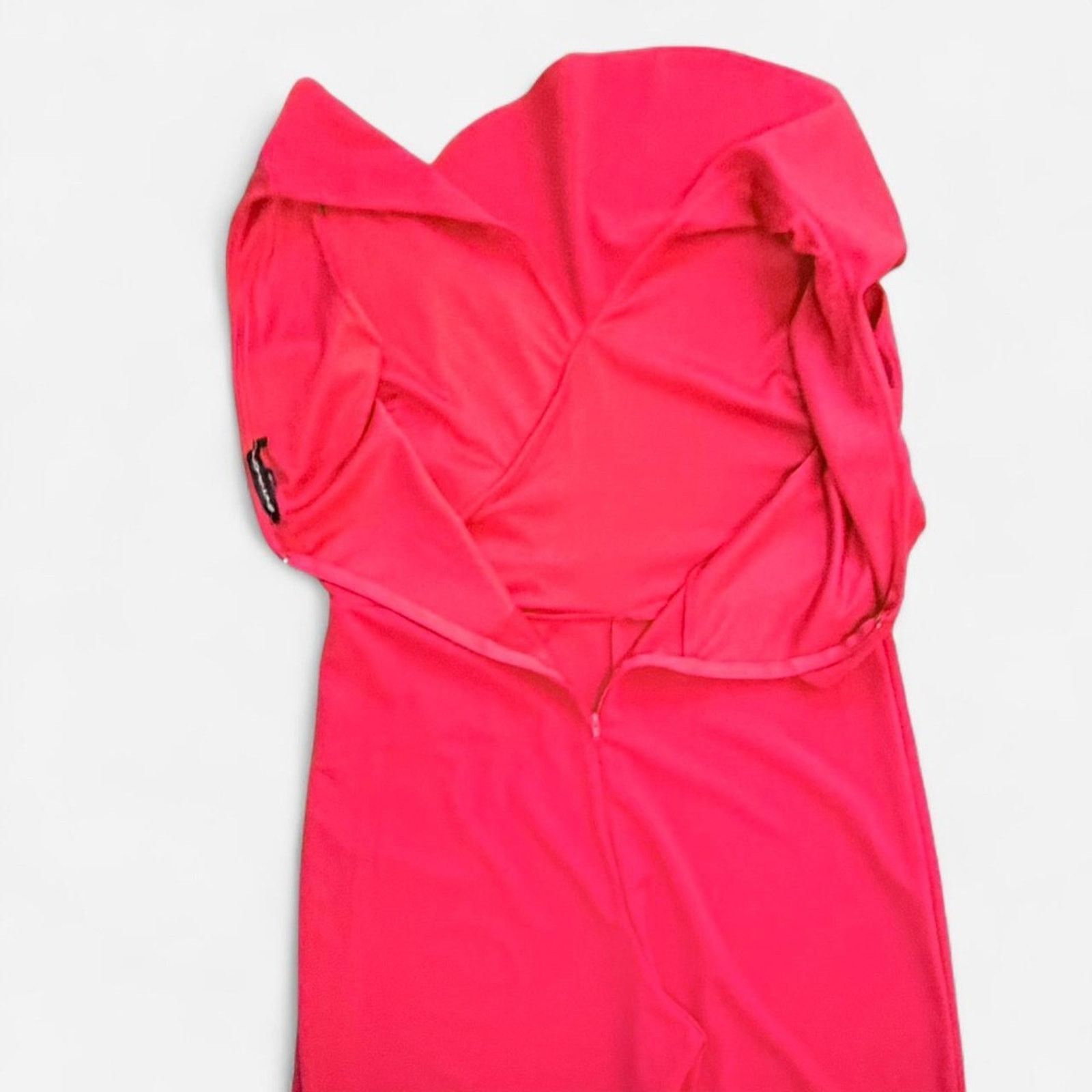 Other Red jumpsuit for plus size women 3XL Size 40" / US 18 - 5 Thumbnail