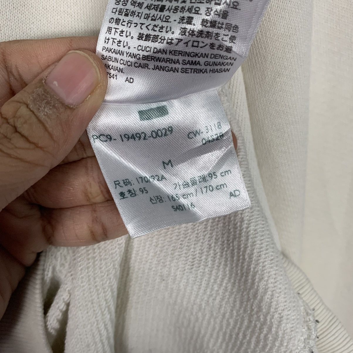 Levi's Levis White Big Logo Sweatshirt Size US M / EU 48-50 / 2 - 18 Thumbnail
