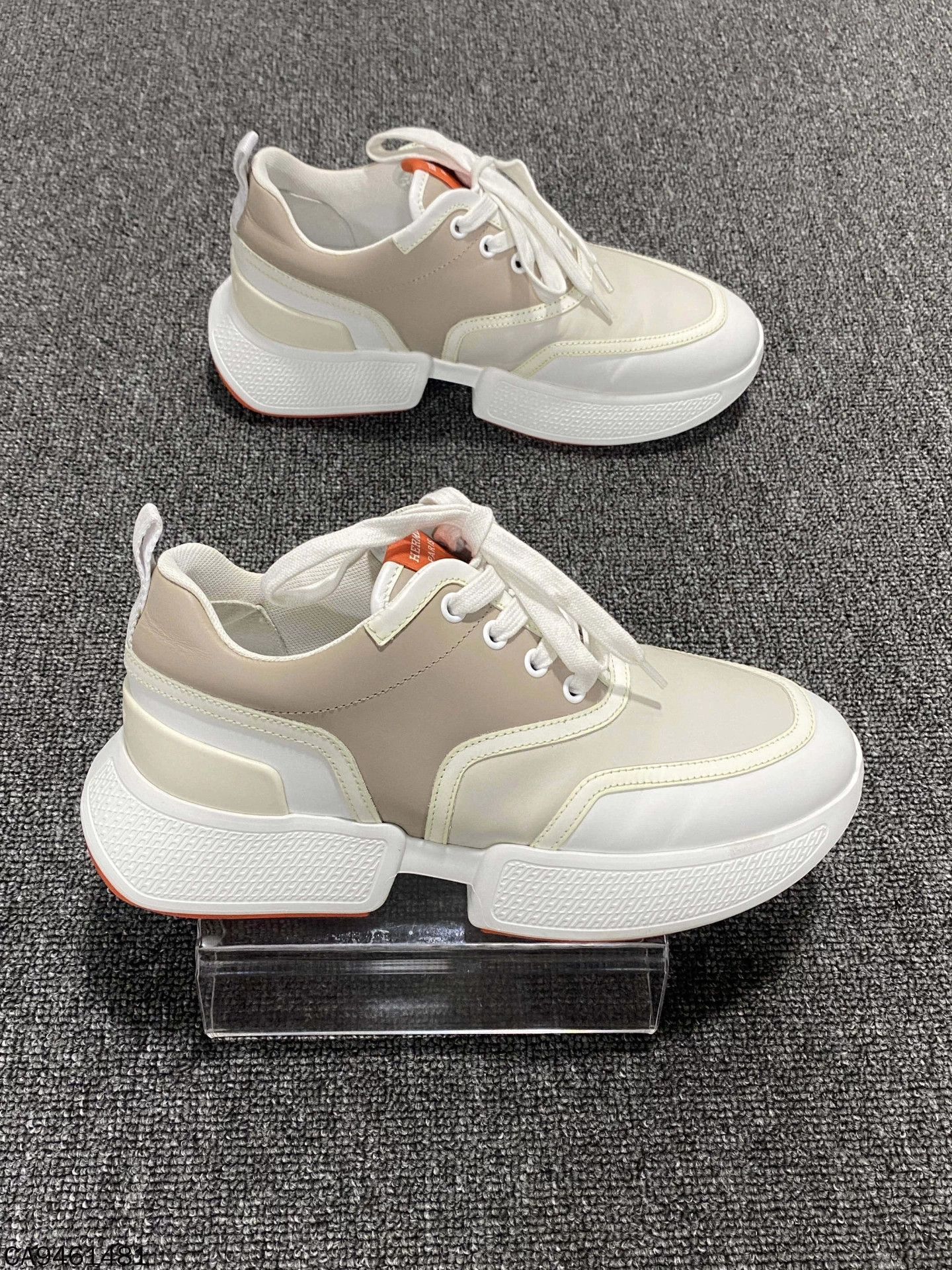 Hermes HERMES patchwork platform sneakers 98 new 37 Size US 6 / IT 36 - 3 Thumbnail