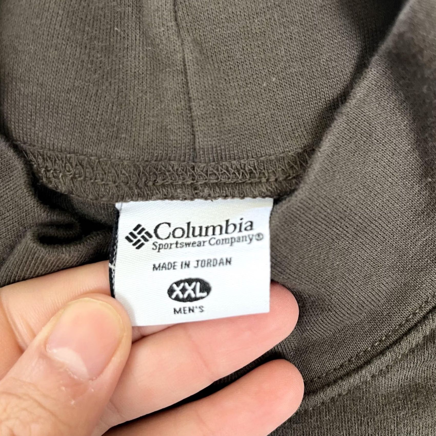 Vintage Columbia Mens Long Sleeve T-Shirt 2XL Brown Mock Neck Logo Solid Jersey Functional Top Size US XXL / EU 58 / 5 - 3 Thumbnail