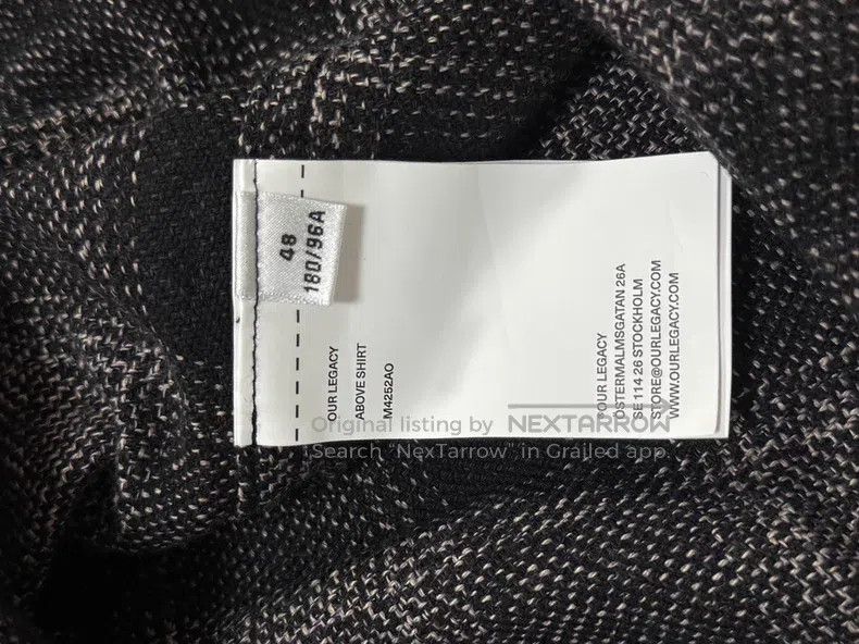 Our Legacy Our Legacy Checkered shirt Size US M / EU 48-50 / 2 - 2 Thumbnail