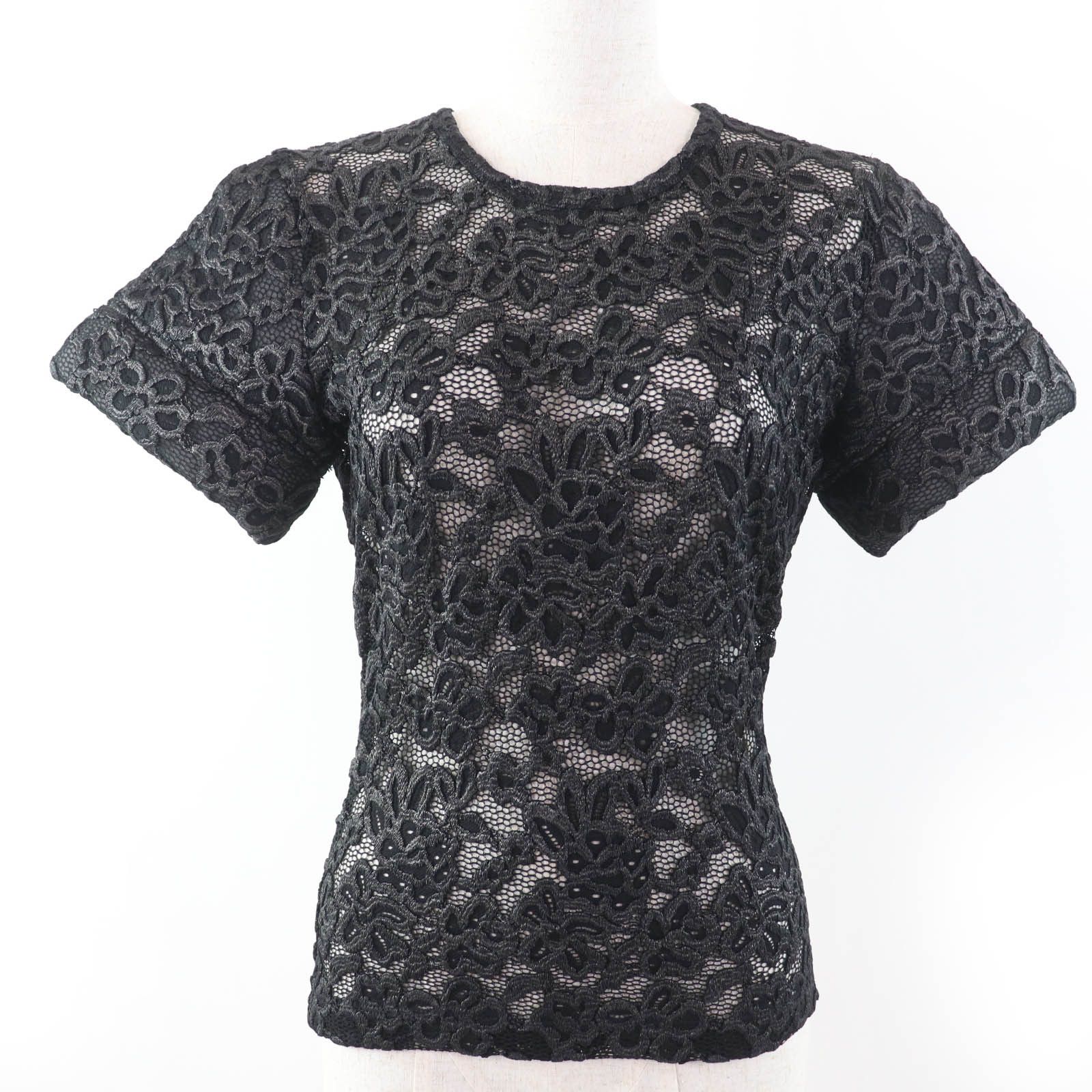 Louis Vuitton Louis Vuitton Louis Vuitton Floral Lace Nylon T-shirt Others T-Shirts 1ABDG9 DUTY FREE for USA Size ONE SIZE - 1 Thumbnail