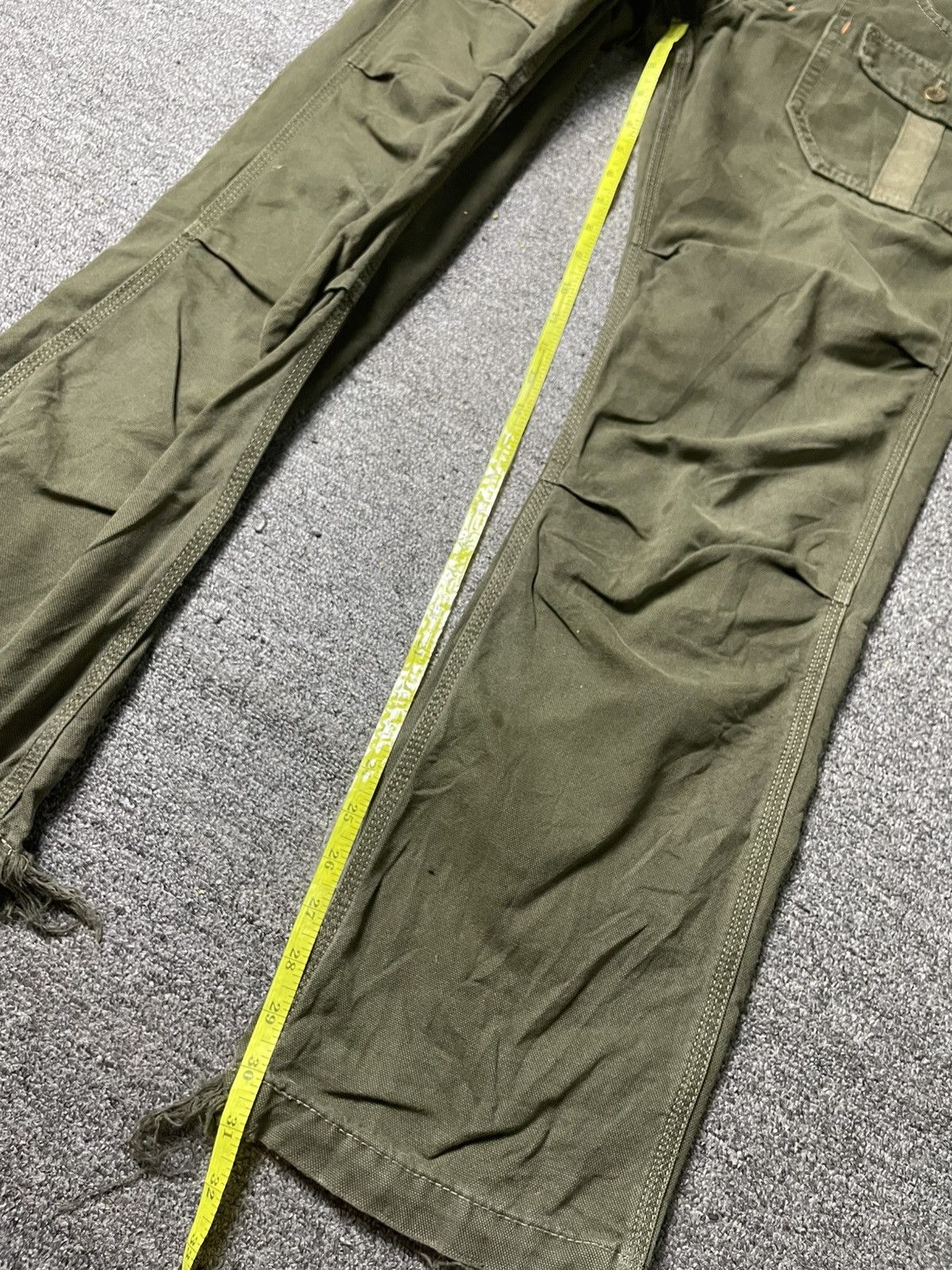 Edwin × Japanese Brand × Vintage Vintage EDWIN Bondage Cargo Pants (95) Size US 34 / EU 50 - 6 Thumbnail