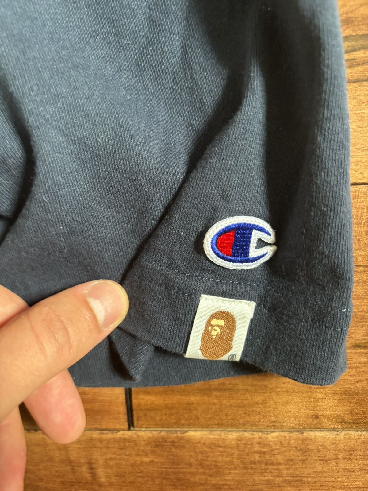 Bape × Champion Bape x Champion Tee Size US M / EU 48-50 / 2 - 4 Thumbnail