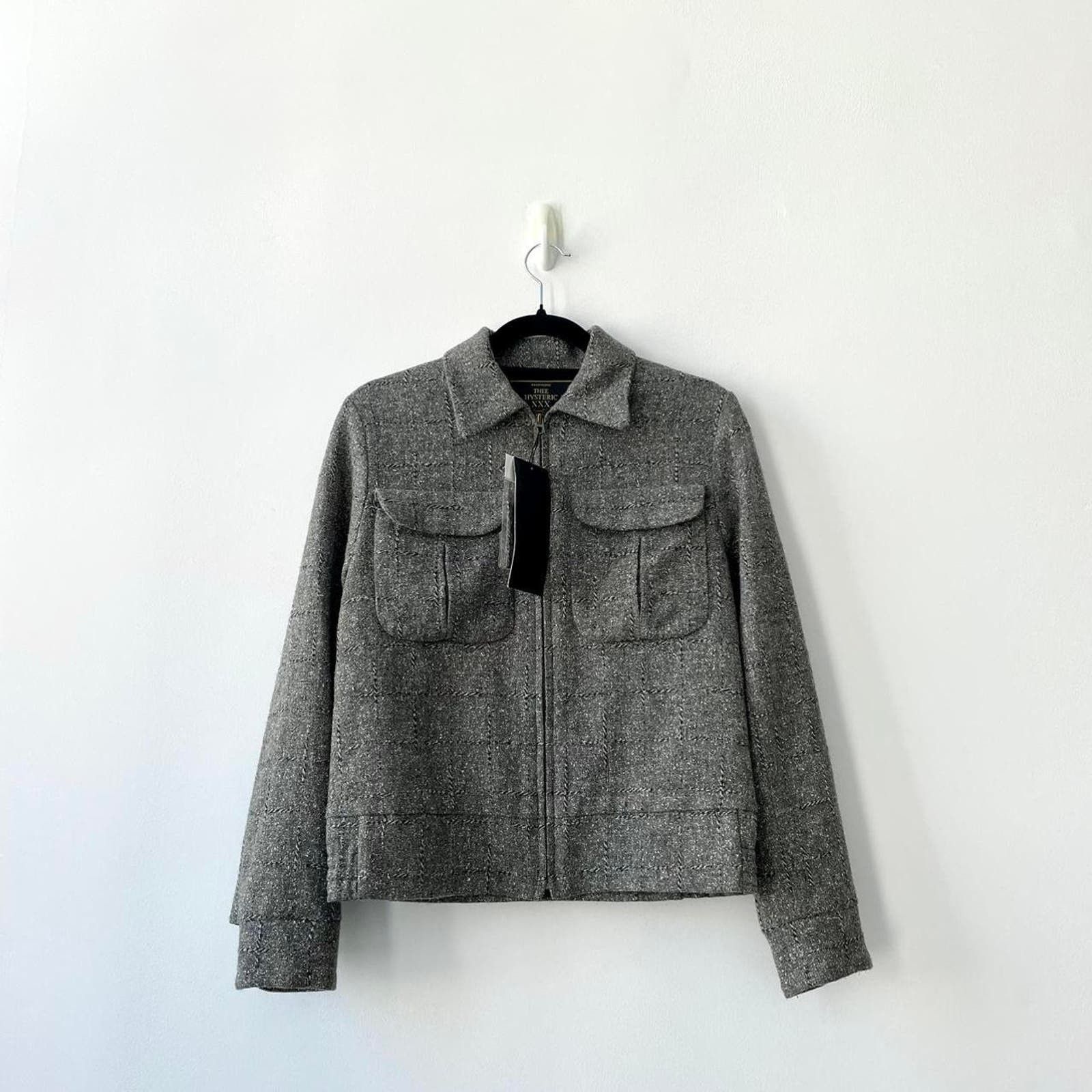 Image of Hysteric Glamour Grey Jacket Size Small, Men's