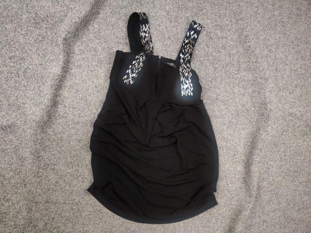 Versace Jeans Couture Vintage Versace couture Mini dress straps metal Elements Size M / US 6-8 / IT 42-44 - 1 Thumbnail